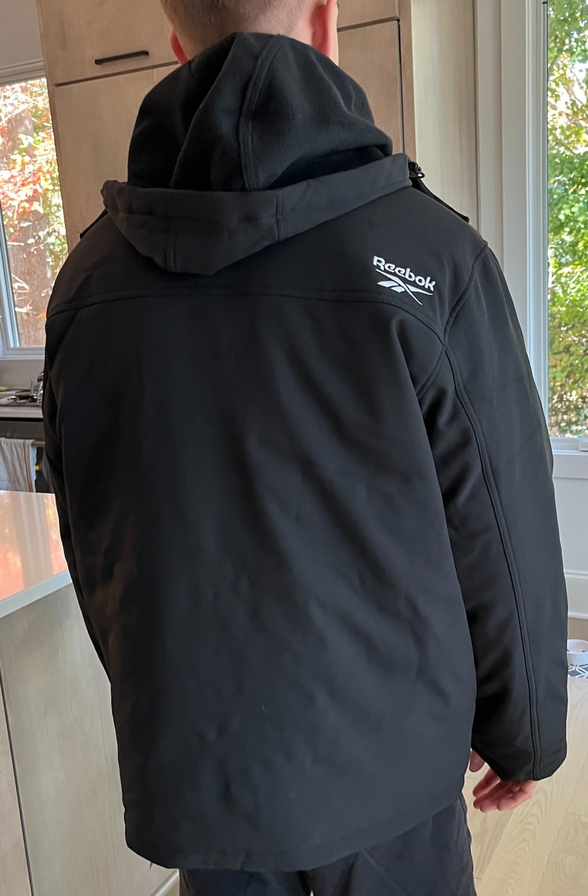 Reebok Mens 3-in-1 Softshell Ski Jacket with Removable Puffer Liner customer photo 1