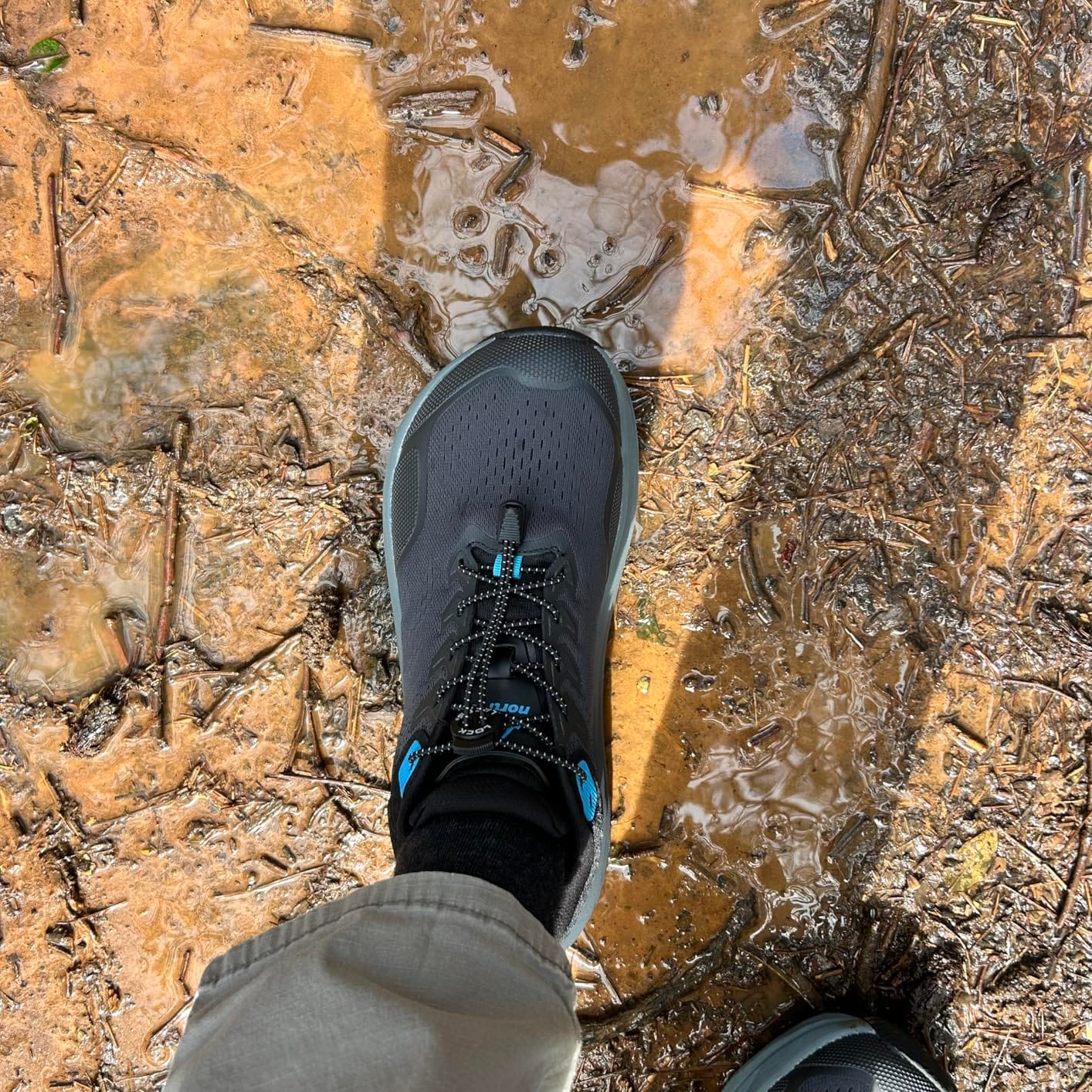 NORTIV 8 Men's Trail Running Shoes Wide Toe Box customer photo 2