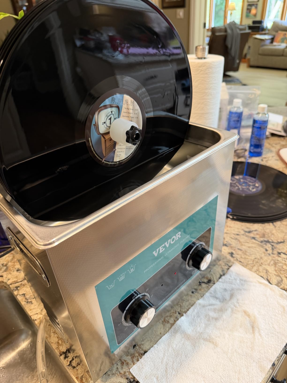 VEVOR 3L Ultrasonic Cleaner with Heated Function, Digital Timer & Stainless Steel Tank, Ultrasonic Cleaning Machine for Jewelry, Glasses, Watches, Circuit Boards, Small Parts customer photo 1