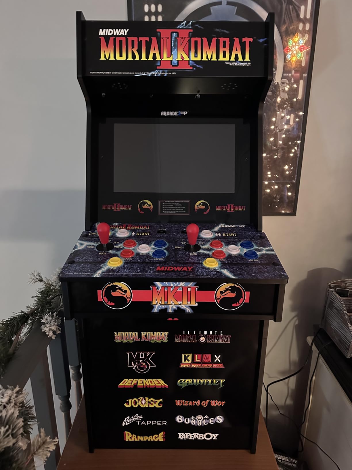 Arcade1Up Mortal Kombat Classic SE Arcade Machine, 15.6-Inch Screen customer photo 2