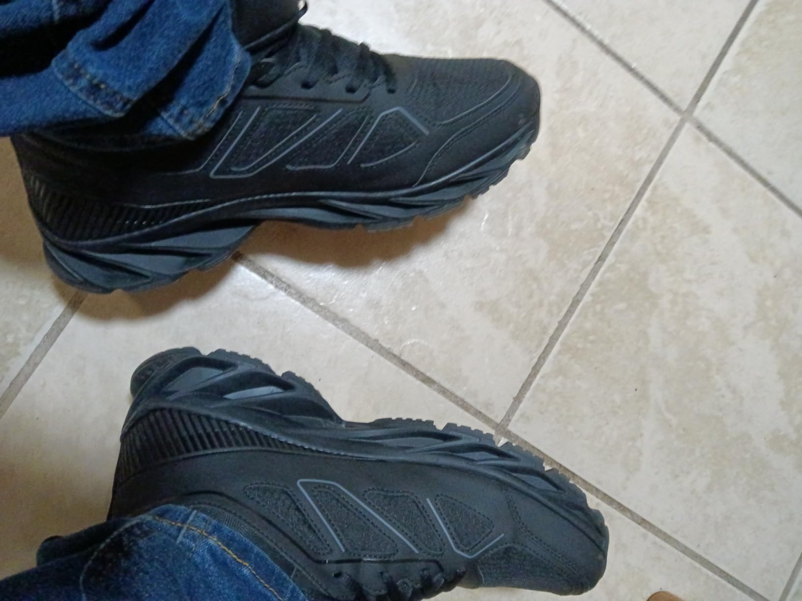 Joomra Men's Stylish Sneakers High Top Athletic-Inspired Shoes customer photo 2