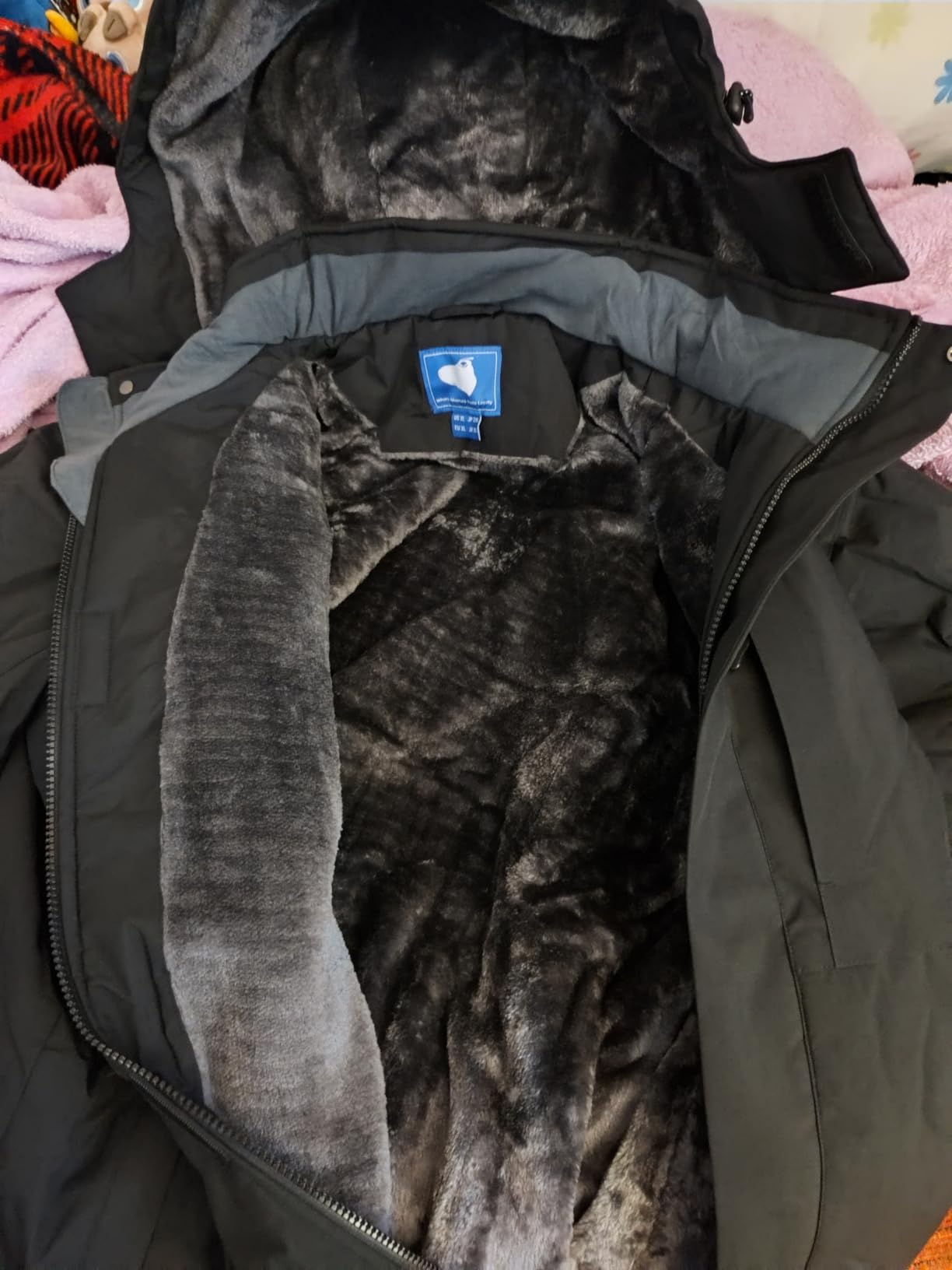 Mens Skiing Jackets Winter Waterproof Snow Jackets Fleece Lined Insulated Heavy Parka Jackets Coats with Hoode customer photo 1