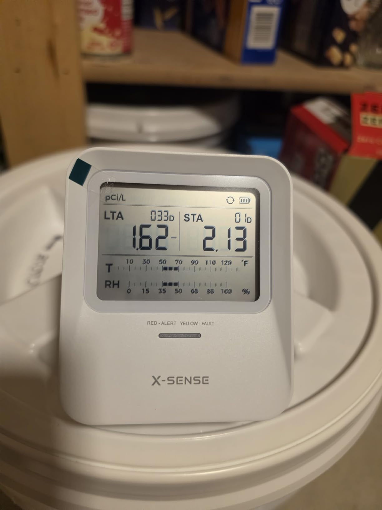 X-Sense Radon Detector for Home, Audible & Visual Alerts, XR0B-SR customer photo 1
