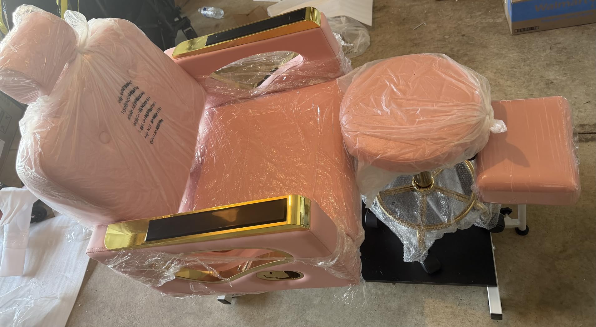 Reclining Spa Pedicure Chair, Pedicure Station No Plumbing for Nail Tech customer photo 1