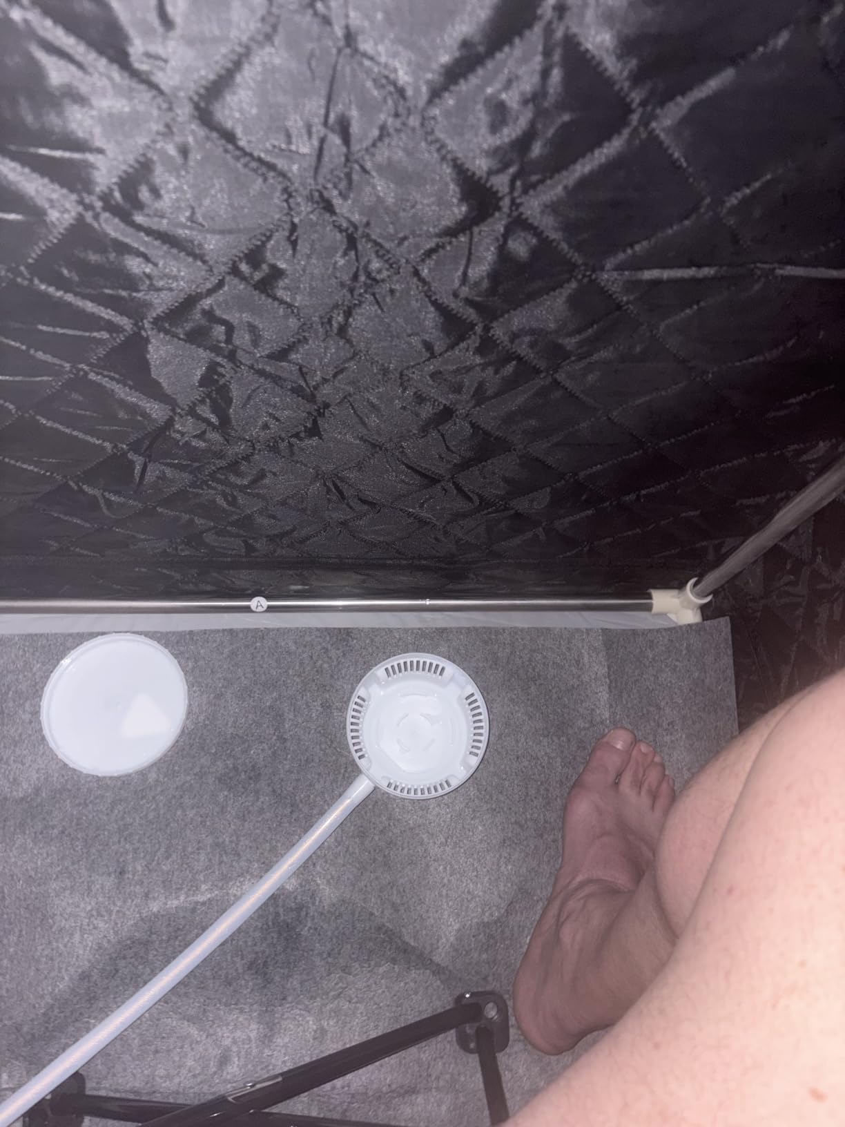 Manastin Upgraded Portable Steam Sauna for Home,Jet Black customer photo 2