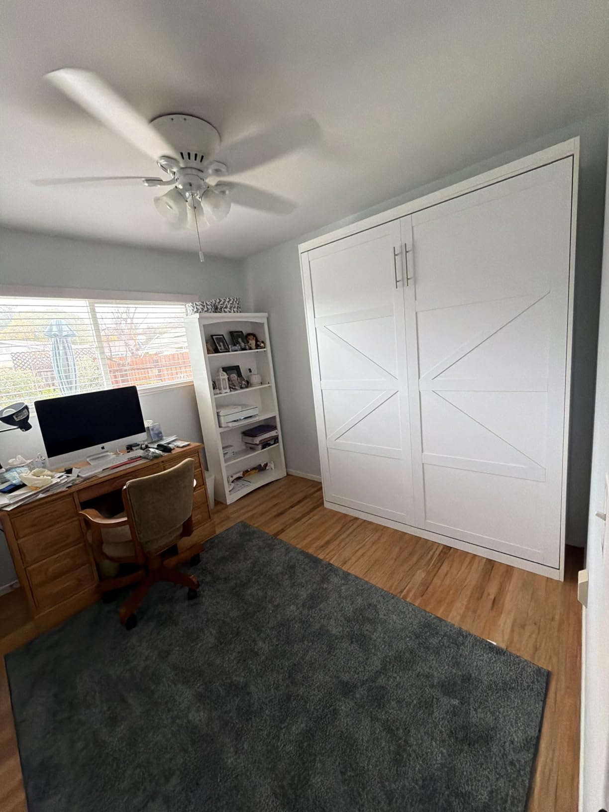 ROOMTEC Queen Murphy Bed with Smooth Pneumatic Lift, Space-Saving Wall Bed customer photo 1