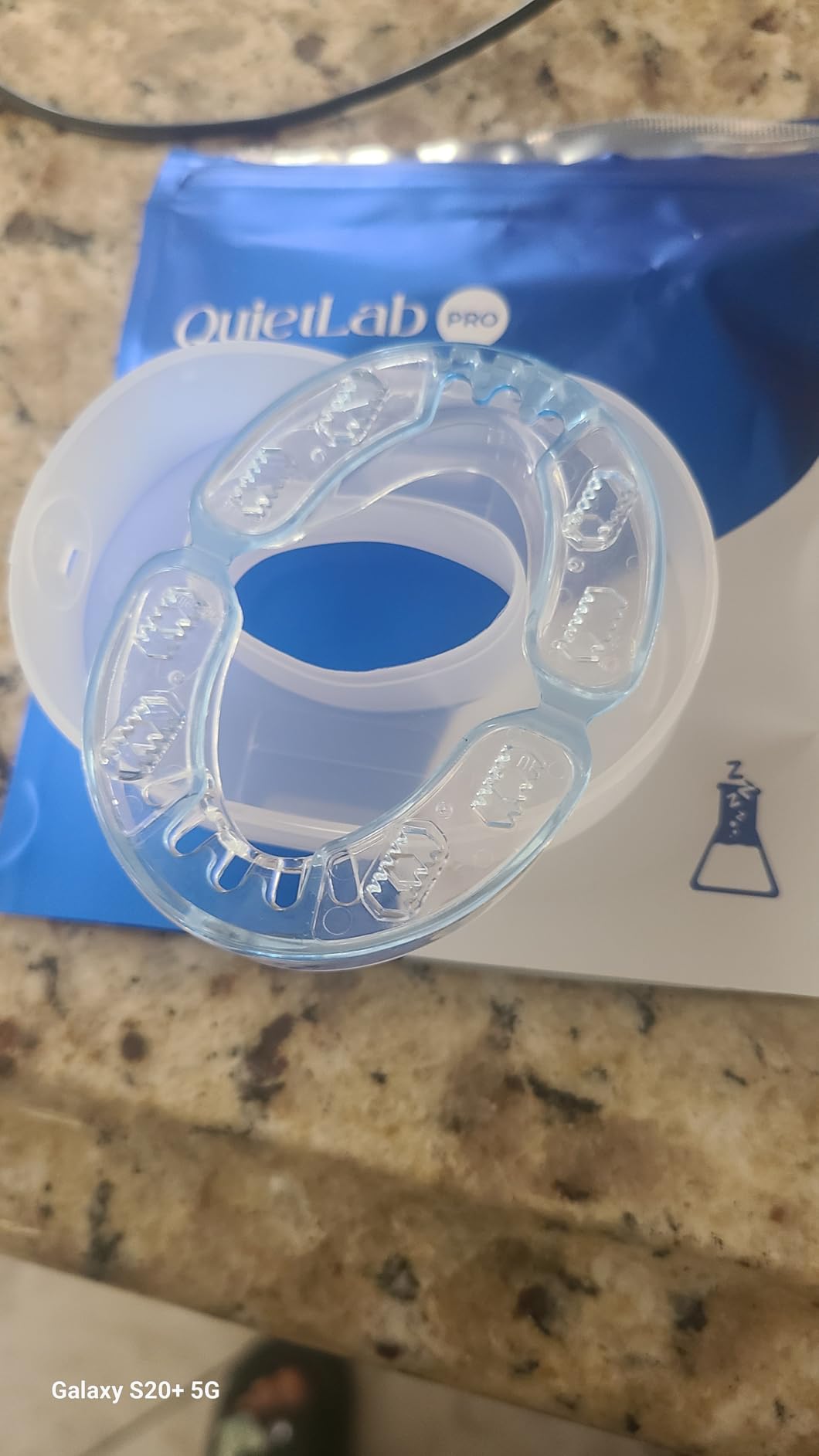 QUIETLAB® Mouth Guard for Sleeping - Anti-Snoring Device, Custom Fit customer photo 1