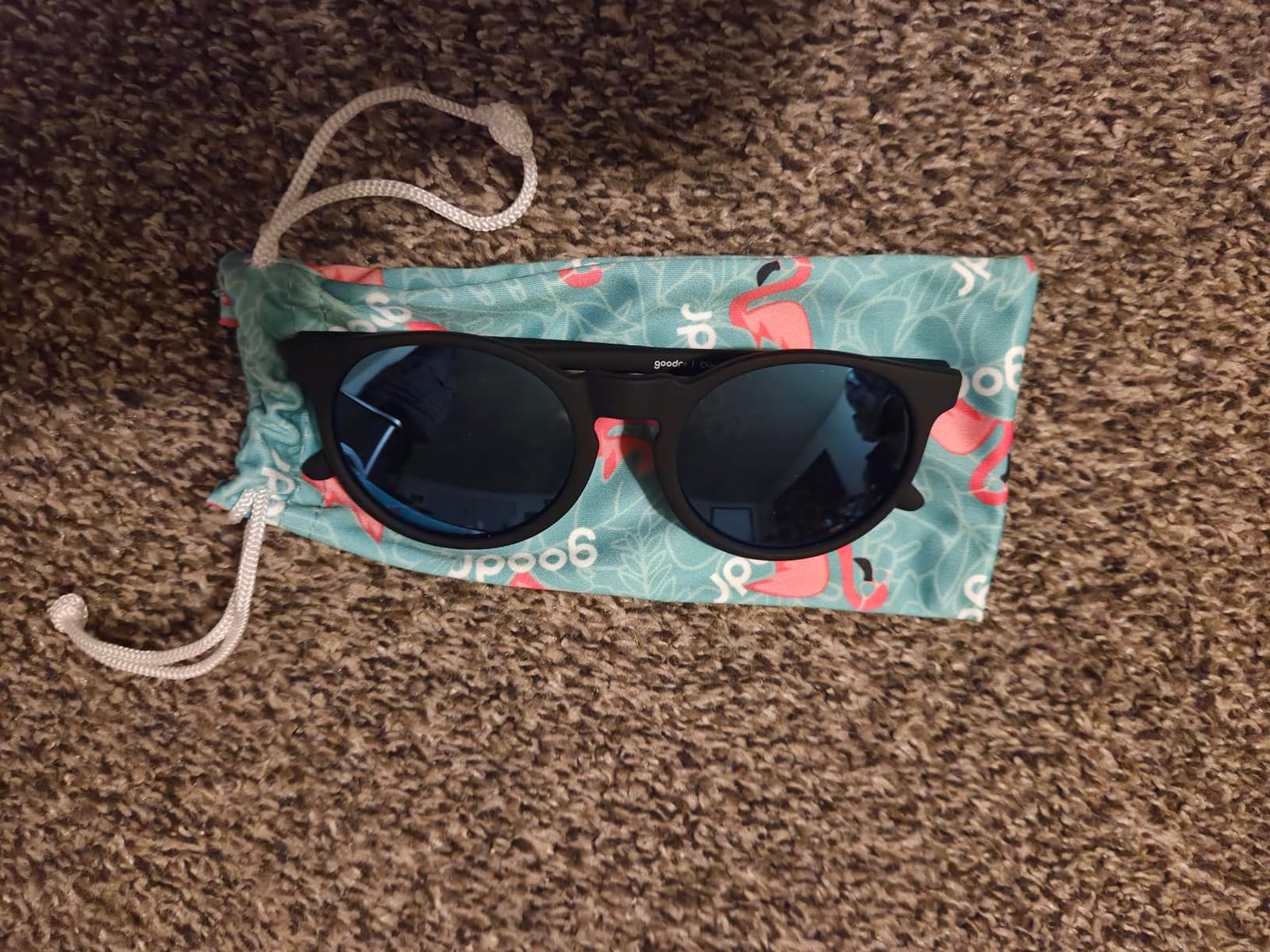 goodr Circle G Polarized Sunglasses Women customer photo 2