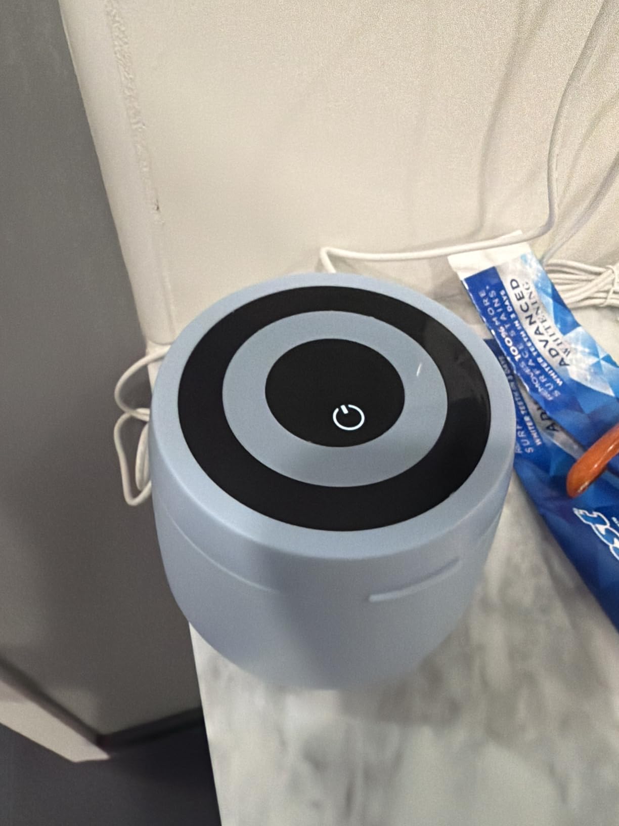 Ultrasonic Retainer Cleaner Machine, Dynamic 42-48kHz Dental Cleaning Pod with Digital Timer, 200ml Mouth Guard Cleaner Pod for Aligners, Night Guards, Dental Trays, Braces & Toothbrushes（White） customer photo 2