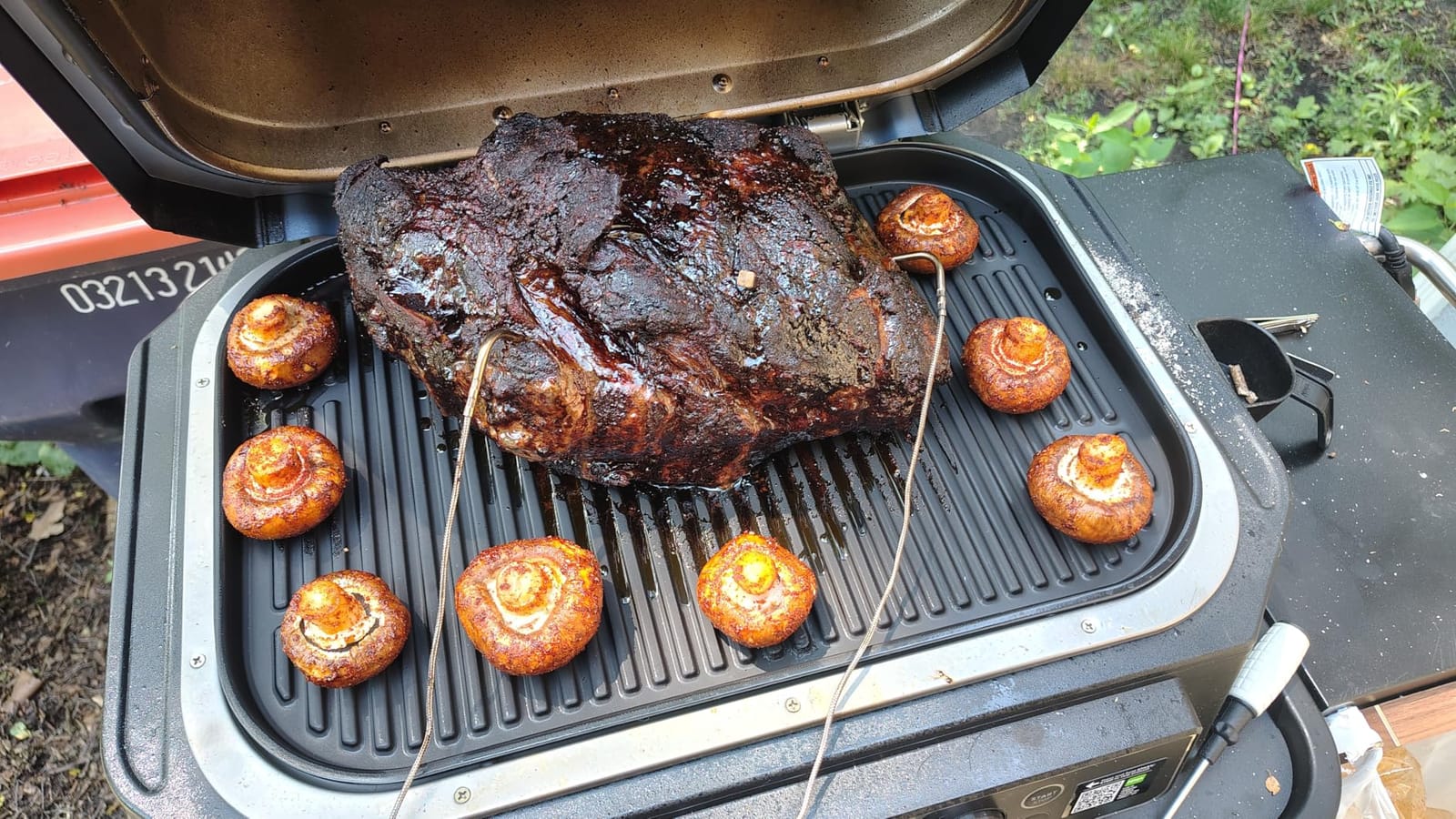 Ninja Woodfire ProConnect Premium XL Outdoor Grill & Smoker, Black & Gold customer photo 2