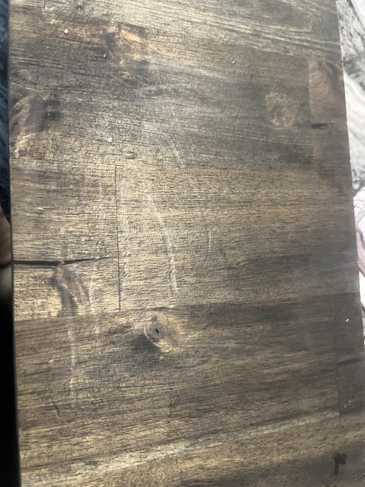 Howizz 72x25 in Solid Wood Table Top - 1in Thick Butcher Block Countertop for Standing Desk, Office Table, Workbench, DIY Furniture Projects,Unfinished Acacia customer photo 2