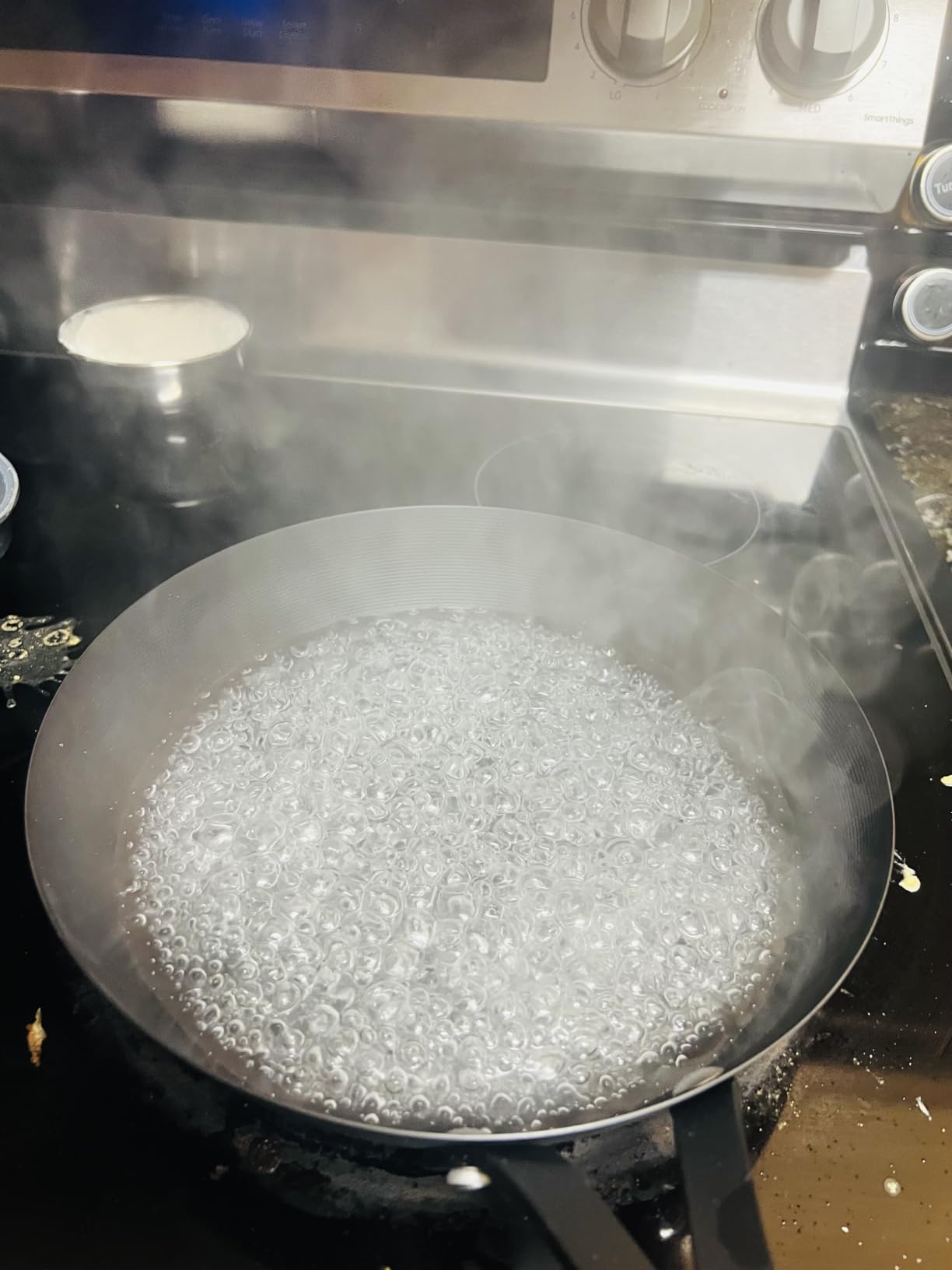 Carbon Steel Pan, 12 Inch Nonstick Frying Pan Skillet customer photo 2