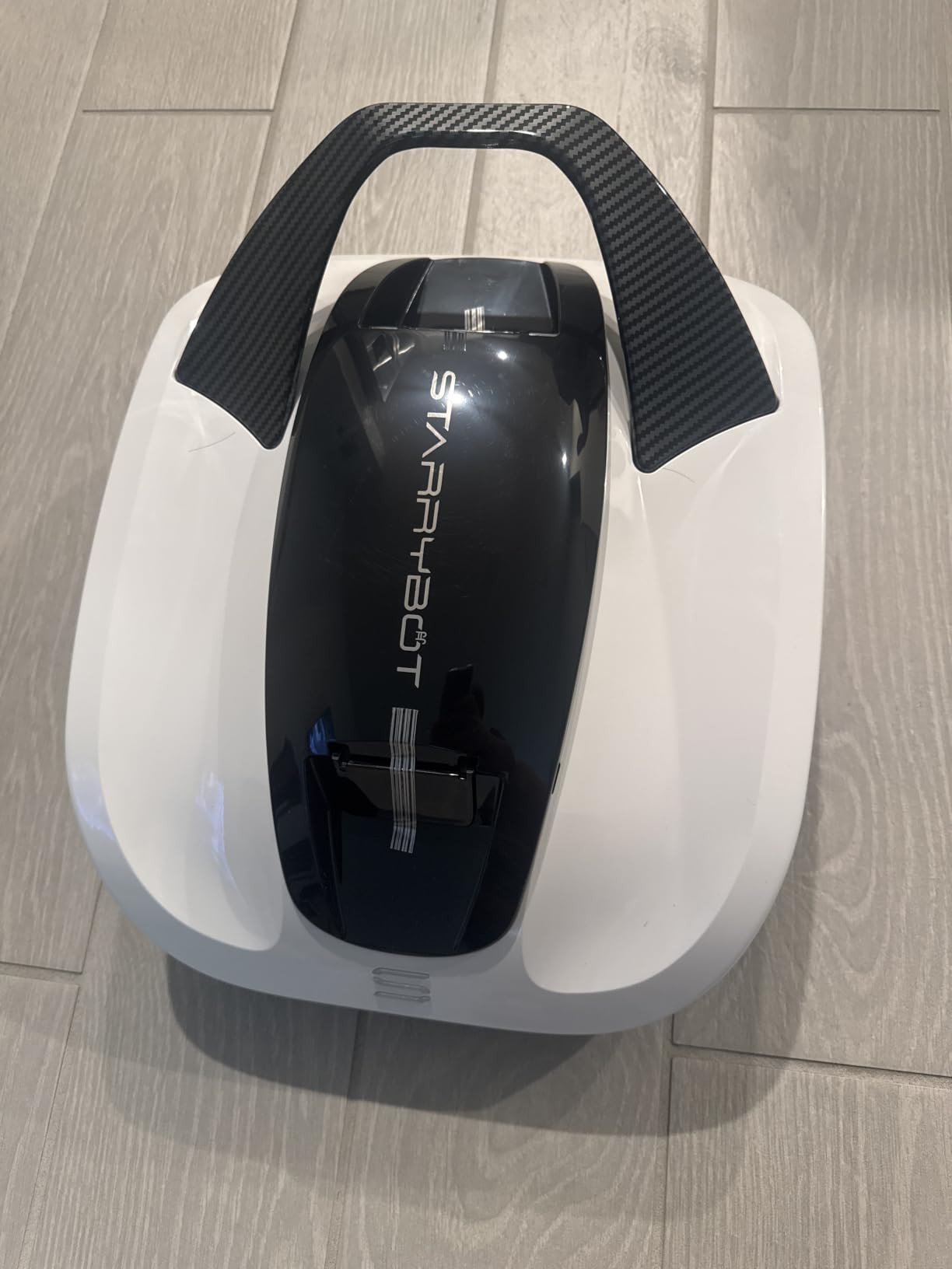 STARRYBOT Robotic Pool Vacuum, Dual-Motor Above-Ground Cleaner(Gray) customer photo 1