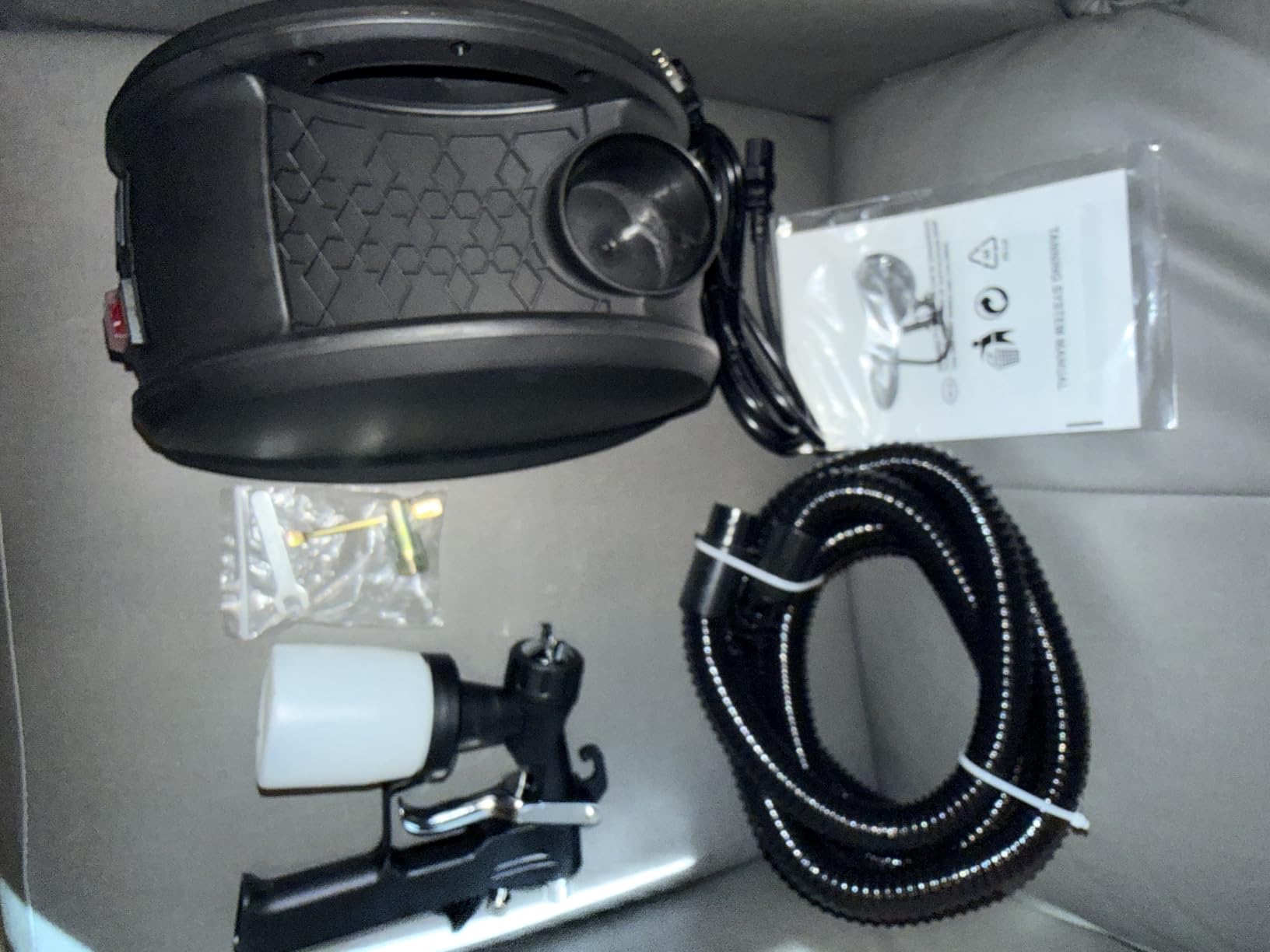 Spray Tan Machine HVLP Gun for Mobile Salon, at Home & Professional Use customer photo 2