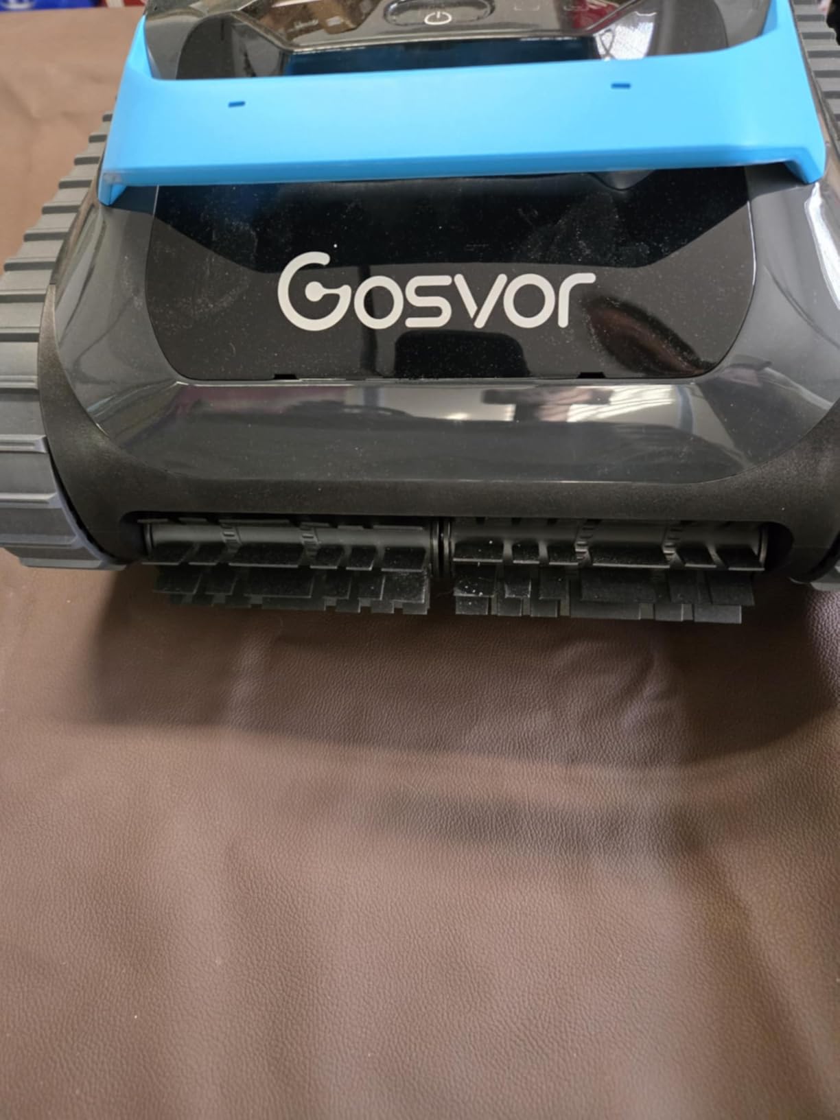 (2026 Upgrade) Gosvor Pool Vacuum LiteVac G1, Wall & Waterline & Shallow Area Cleaning, Up to 200-Min Runtime, Ultra-fine Filter, 15.2 lbs, Smart Navigation & App, for Pools up to 2153 sq.ft, Orange customer photo 2