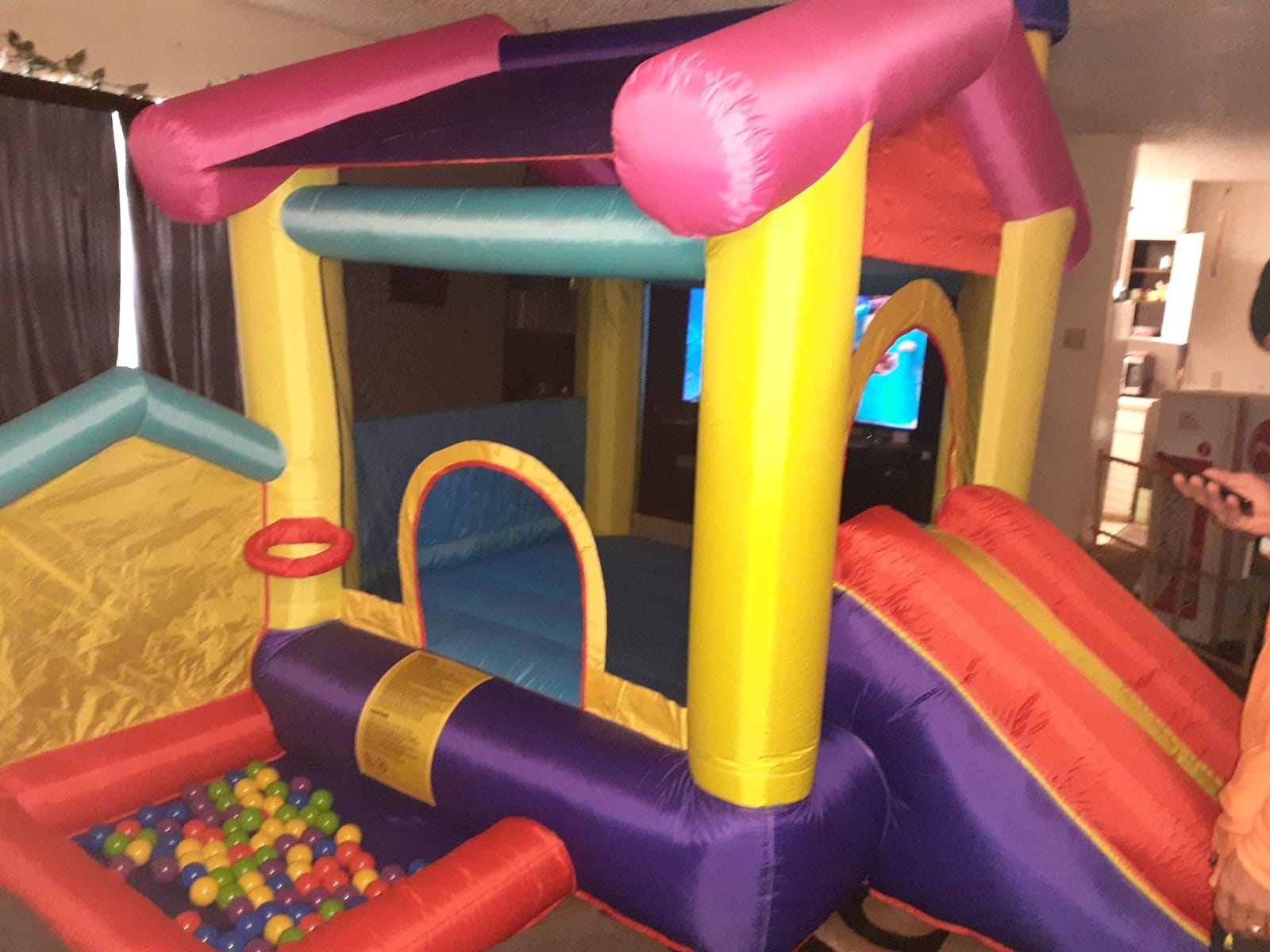 AirMyFun 11-in-1 Extra Large Bounce House for Kids 3-8 with Double Slides customer photo 1