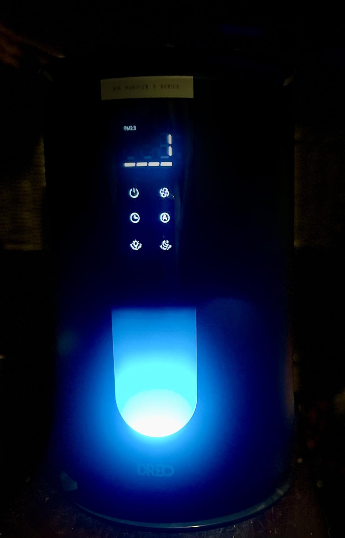 DREO Air Purifier for Home, HEPA Sleep Mode, AHAM VERIFIDE Air Purifiers for Bedroom, Pets, Smoke, Dust, Pollen & Odors, PM2.5 Monitor, Auto & Turbo Mode, 4 Speeds, Scent Diffuser, DR-HAP008(Dreo 338) customer photo 2