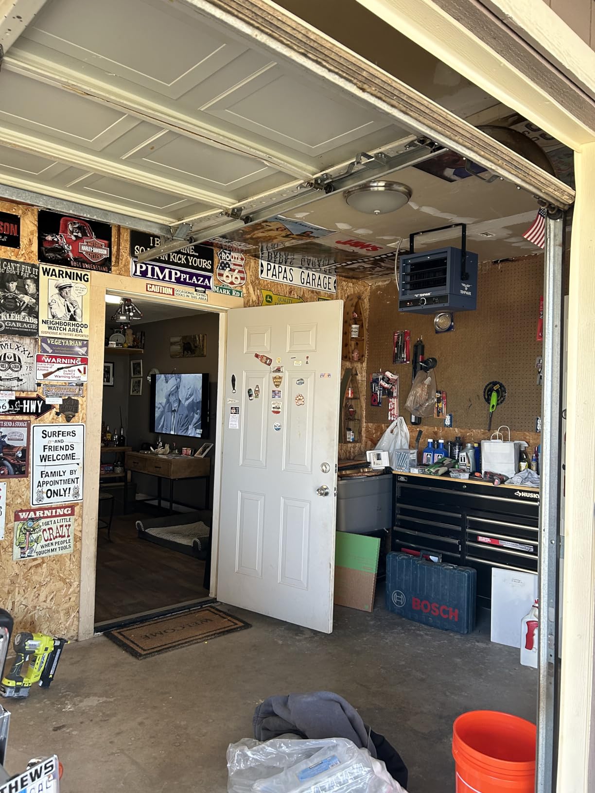 TEMPWARE 7500W Electric Garage Heater, 240V Hardwired Heater, 2026 Upgraded customer photo 1