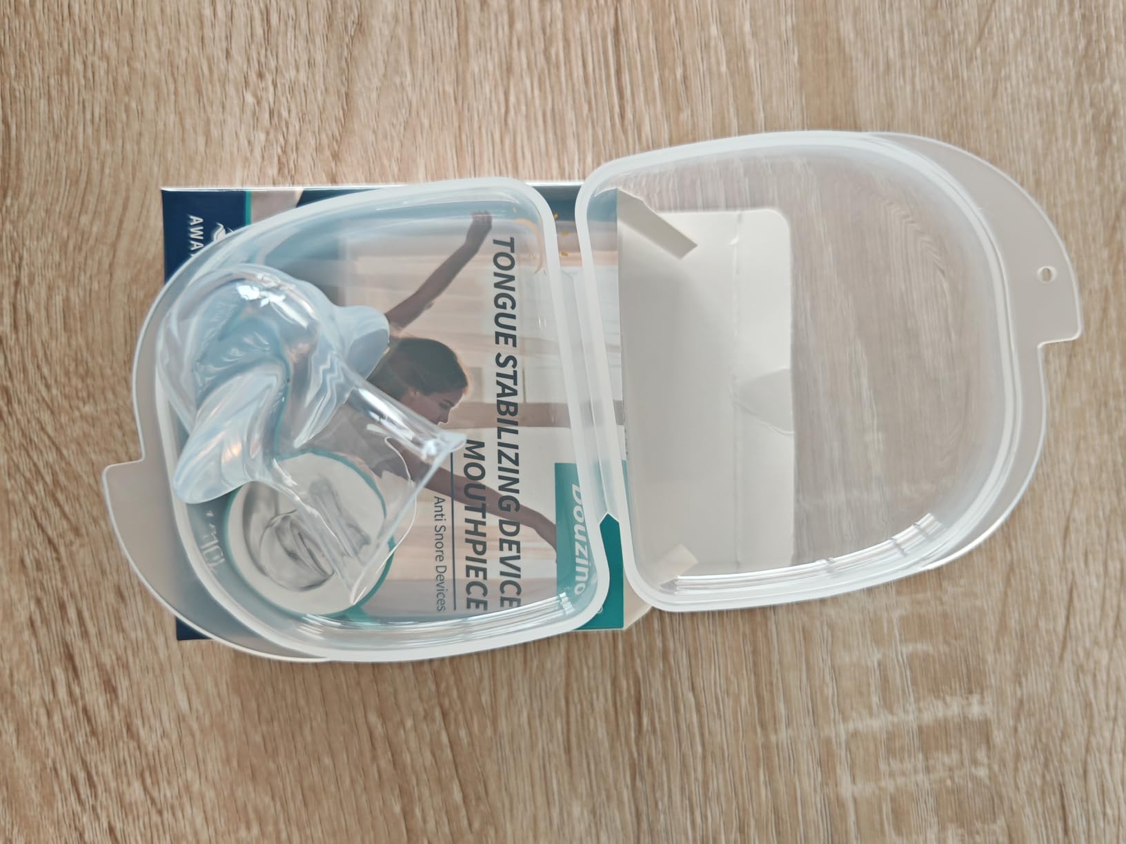 Tongue Stabilizing Device Mouthpiece - Reusable, BPA-Free Snoring Reduction Aid & Soft Tongue Retainer, Suitable for Men & Women (Large) customer photo 2