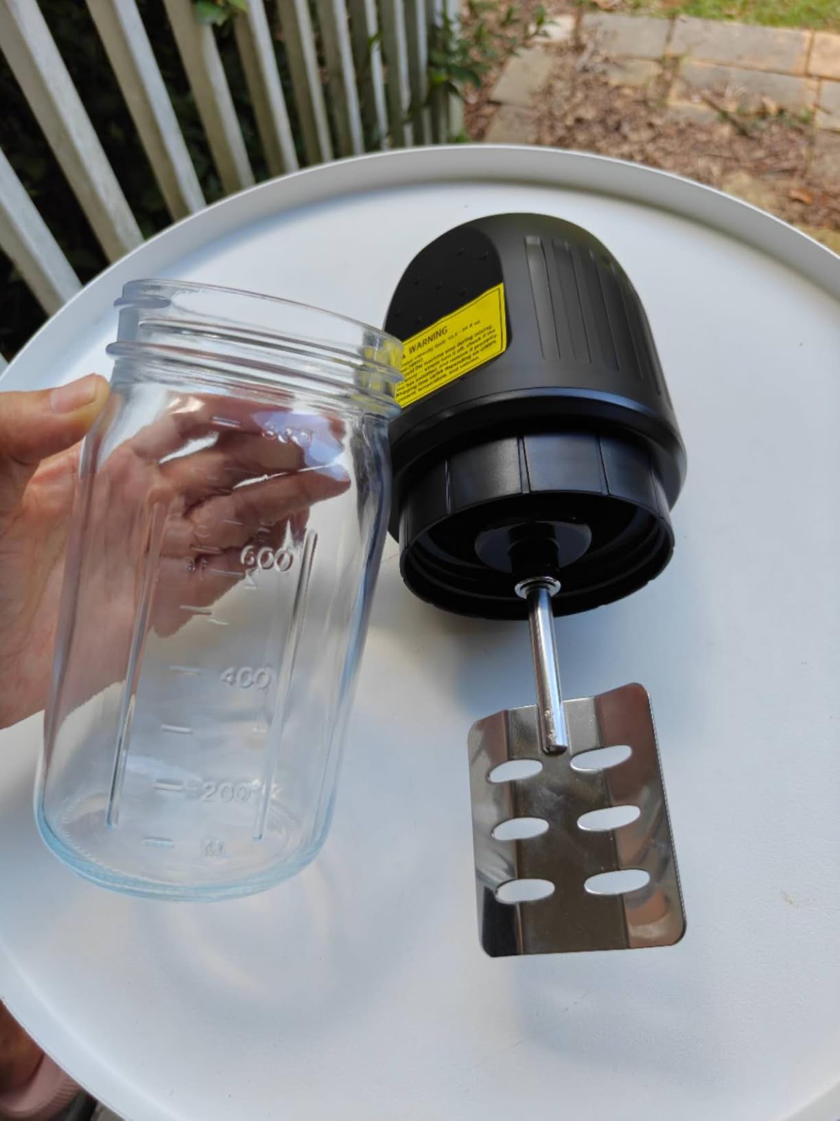 Electric Butter Churn Cordless 8000RPM【5-10 Min High-Speed Butter Maker】 customer photo 2