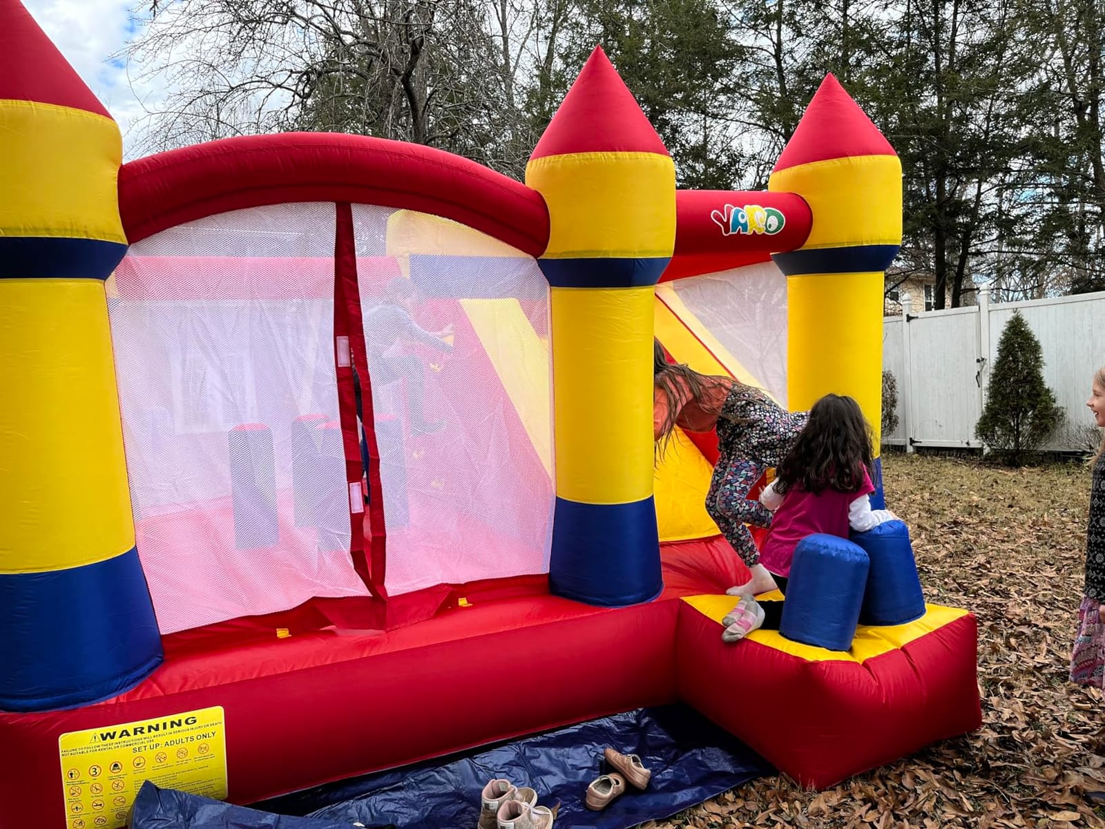 YARD Bounce House for Kids 3-8, 21.3'x9.2'x7.9' Inflatable Obstacle Course customer photo 1