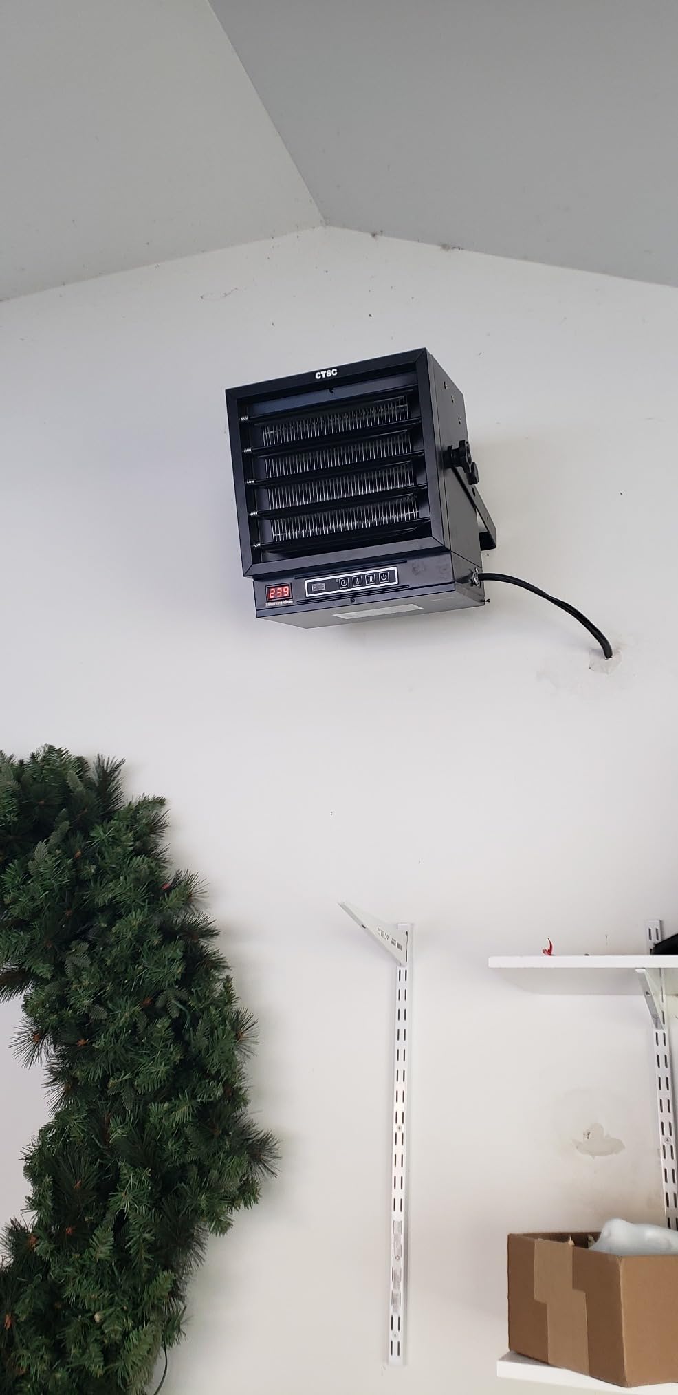 CTSC 10000W Garage Heater Electric, 240V Fan-Forced Ceiling Mount Heater customer photo 1