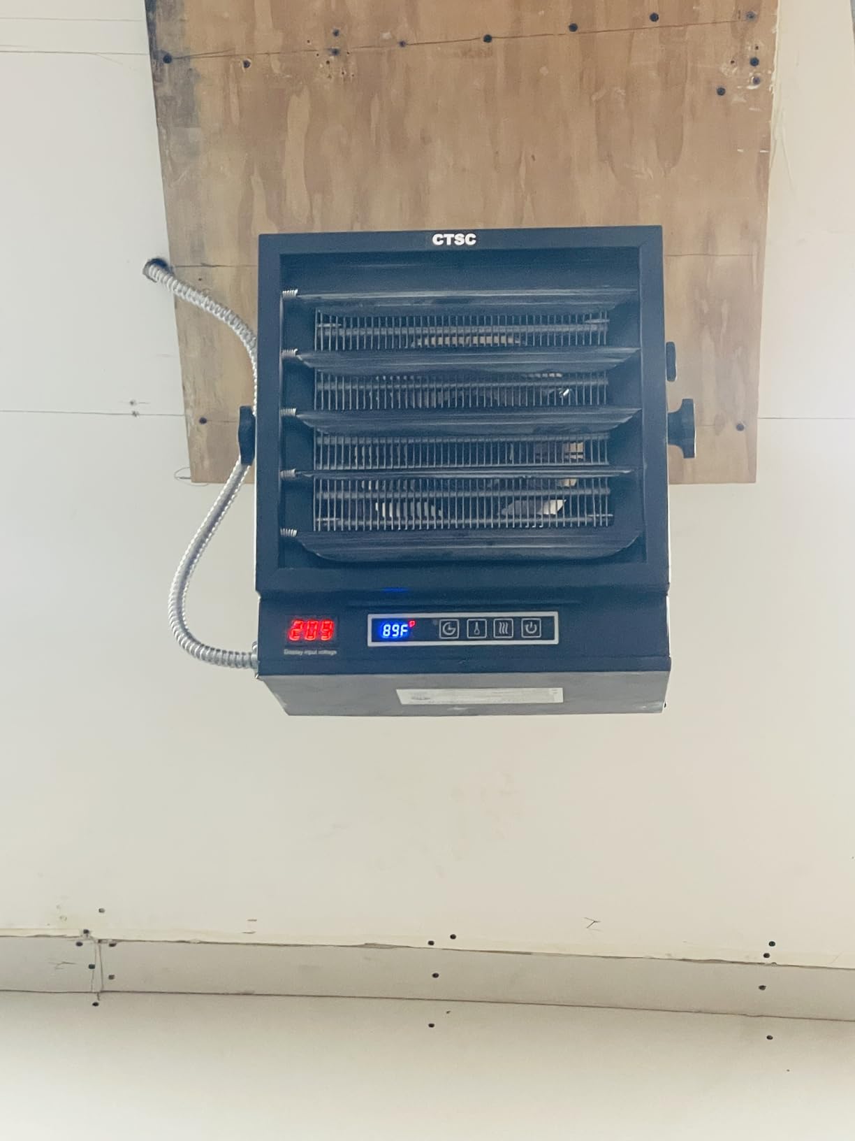 CTSC 10000W Garage Heater Electric, 240V Fan-Forced Ceiling Mount Heater customer photo 2