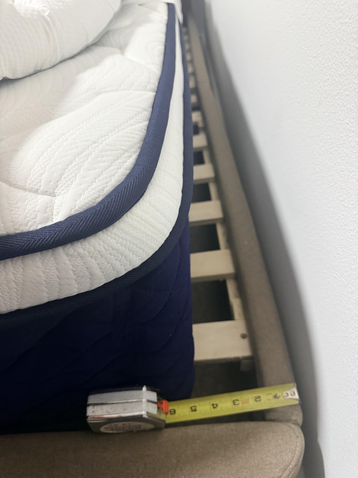 Extra Firm King Mattress 14 Inch, Luxury Hybrid Mattress in a Box for Deep Sleep & Lumbar Support, CertiPUR-US & Zero Fiberglass, 365-Night Trial customer photo 1