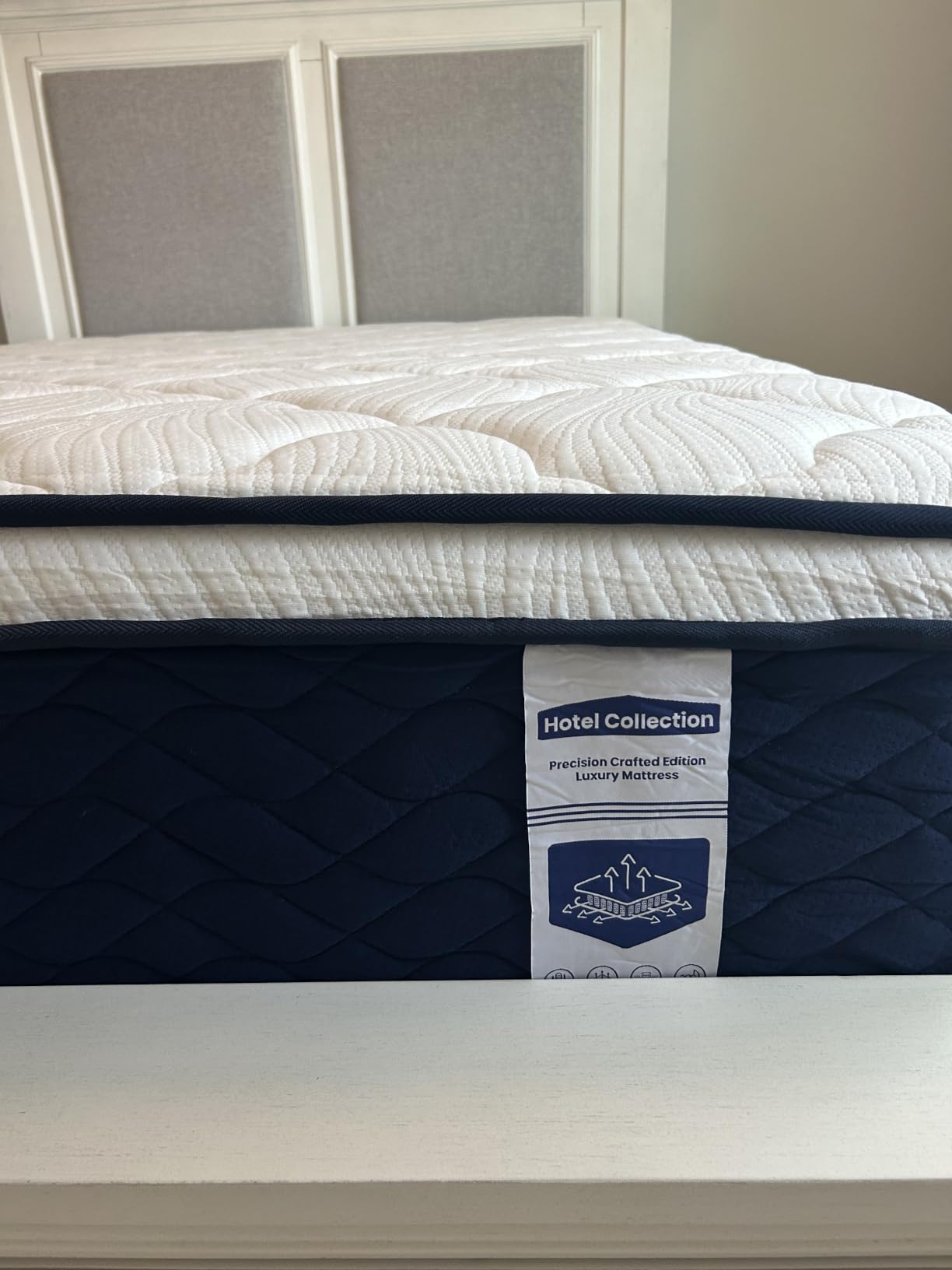 Extra Firm King Mattress 14 Inch, Luxury Hybrid Mattress in a Box for Deep Sleep & Lumbar Support, CertiPUR-US & Zero Fiberglass, 365-Night Trial customer photo 2