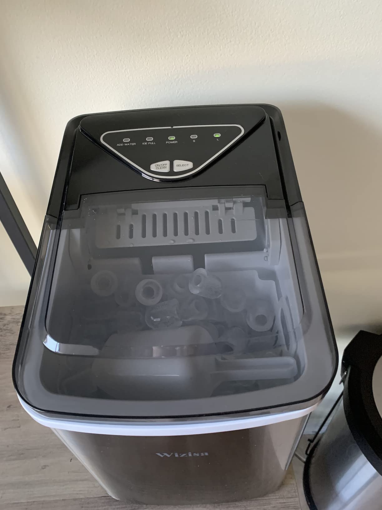 Silonn Countertop Nugget Ice Maker, Self-Dispensing Ice Machine with Auto Drop Ice, Self-Cleaning, 40 lbs/24H Soft Chewable Ice for Home, Kitchen and Parties customer photo 2