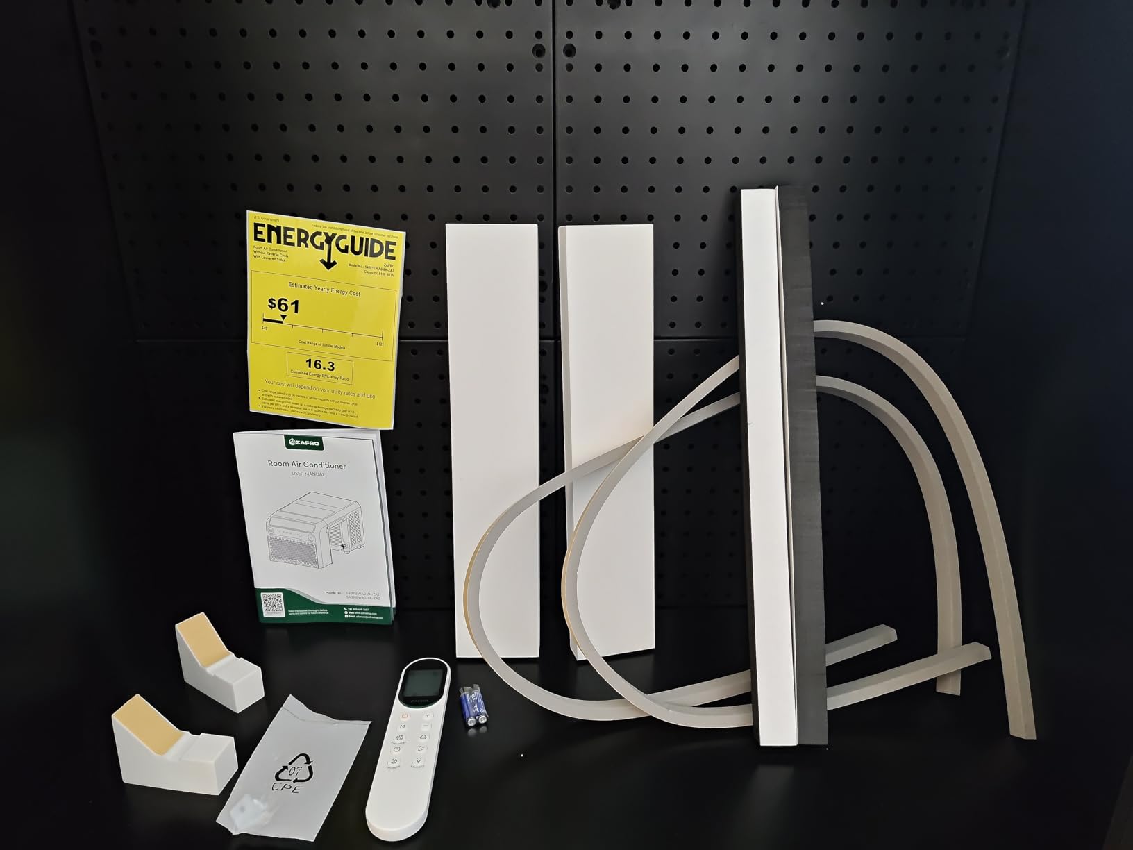 ZAFRO U Shaped Inverter Window Air Conditioner, Ultra Quiet (32dB), 12000BTU ASHRAE (8100BTU DOE) Smart Air Conditioner Window Unit, App/Voice/Remote, Saddle Window AC Unit with Cool/Dry/Fan Modes customer photo 1