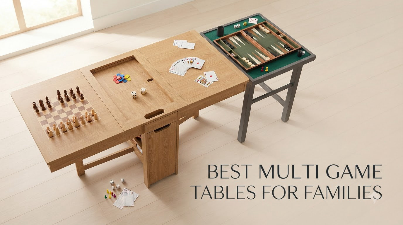 best multi game tables for families