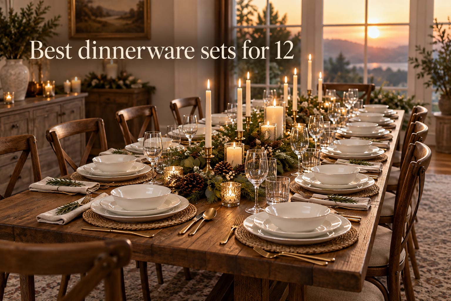 Best dinnerware sets for 12