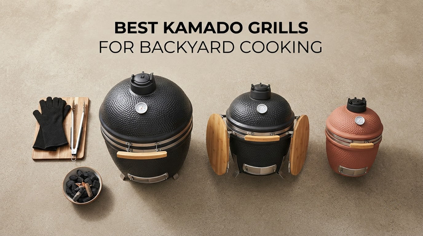 best kamado grills for backyard cooking