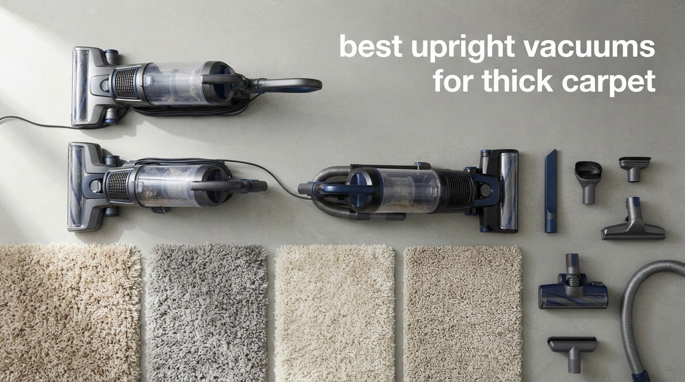 best upright vacuums for thick carpet