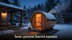 best 6-person barrel saunas