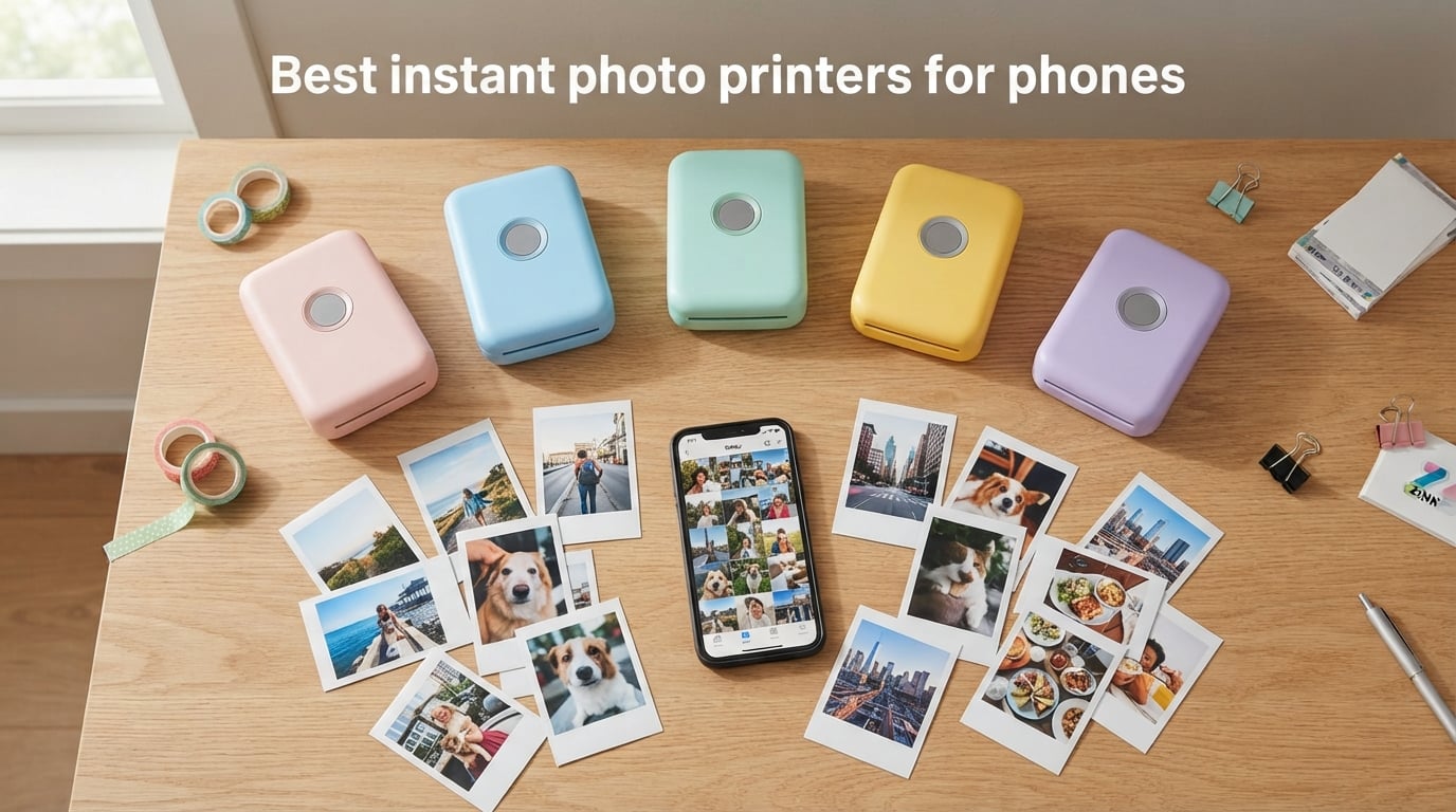 Best instant photo printers for phones