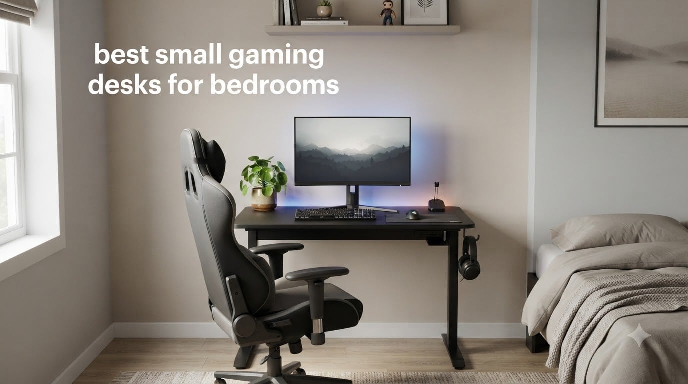 best small gaming desks for bedrooms
