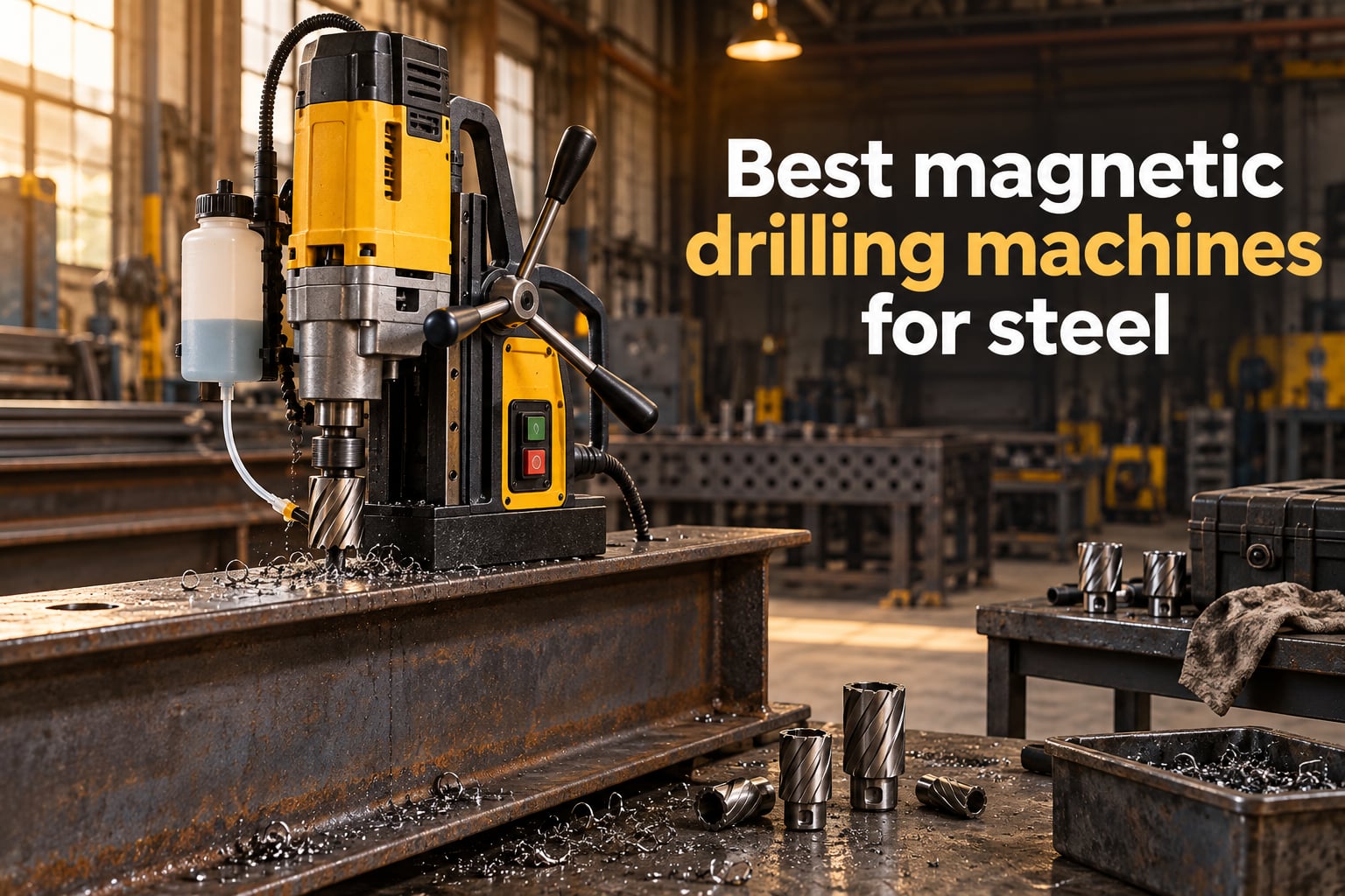 Best magnetic drilling machines for steel