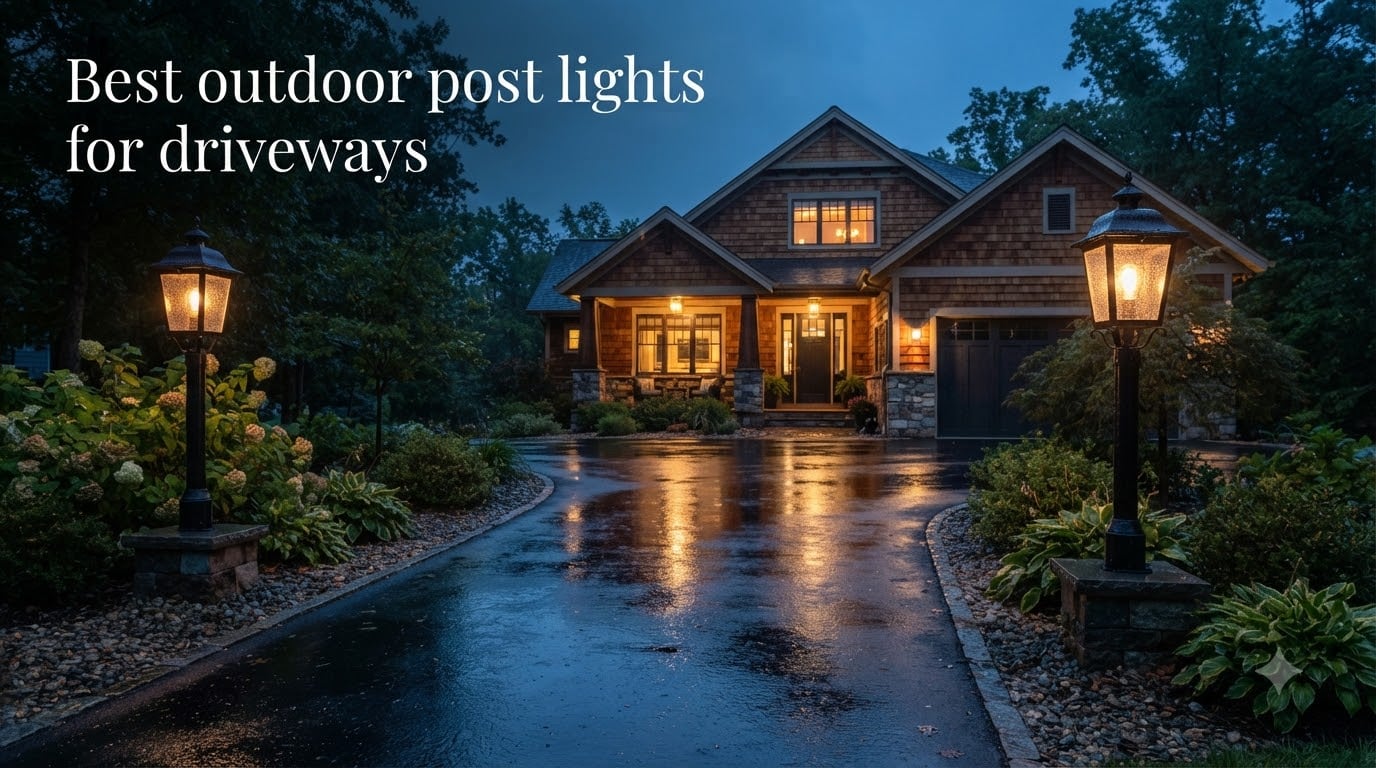 Best outdoor post lights for driveways