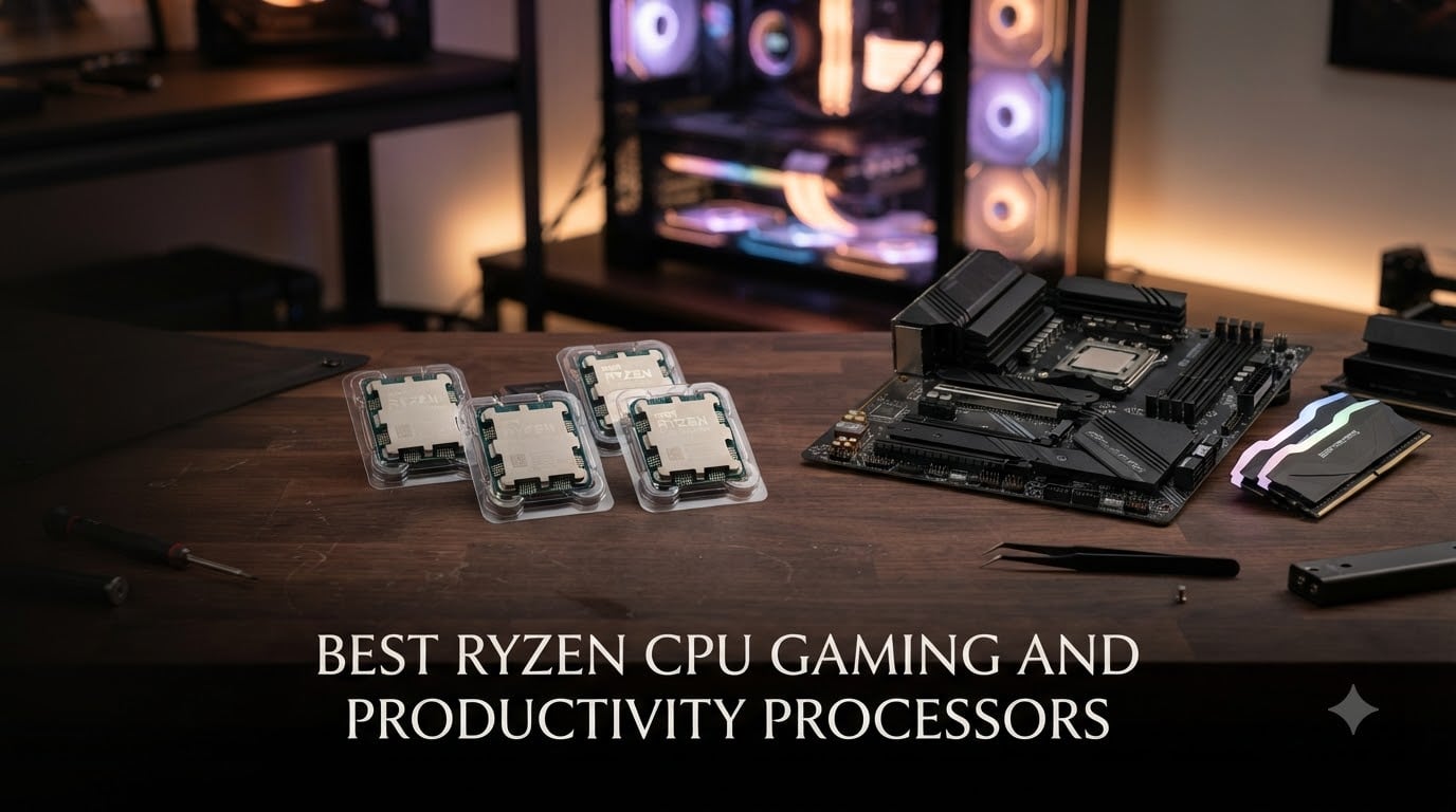 best ryzen cpu gaming and productivity processors