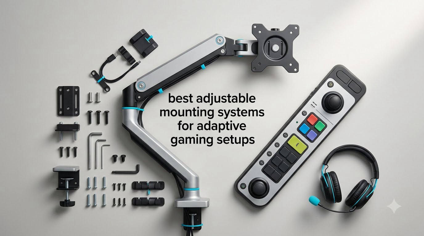 best adjustable mounting systems for adaptive gaming setups