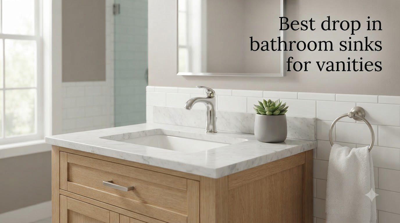 Best drop in bathroom sinks for vanities