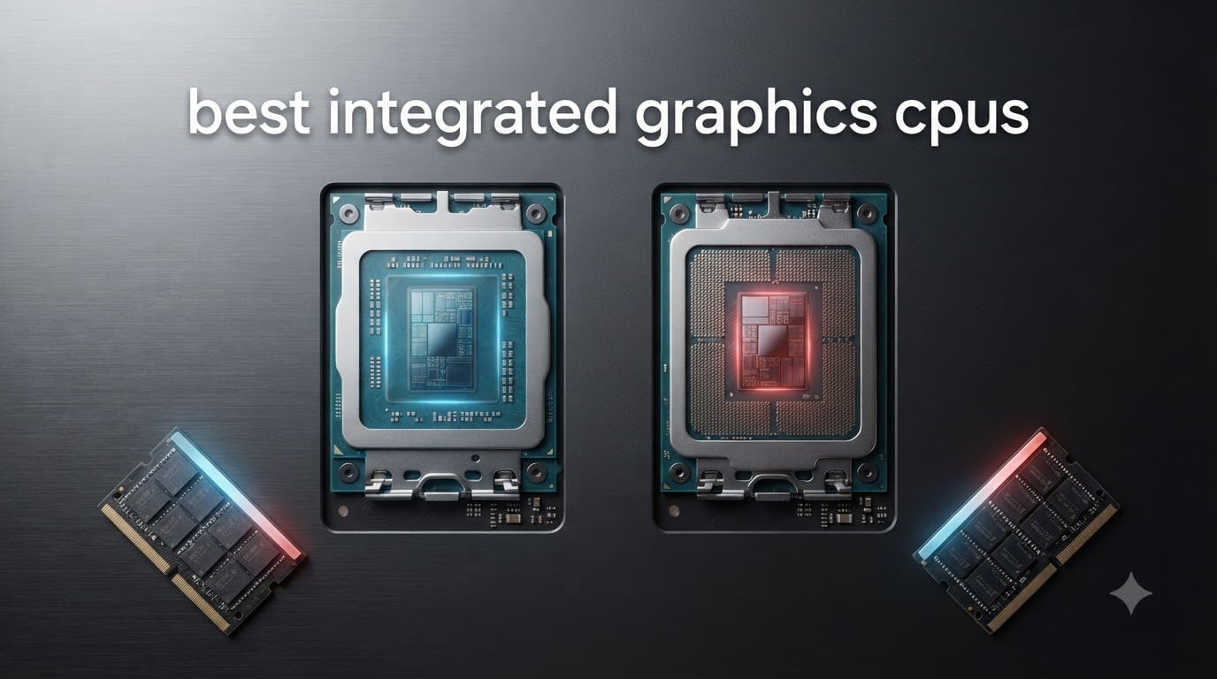 best integrated graphics cpus