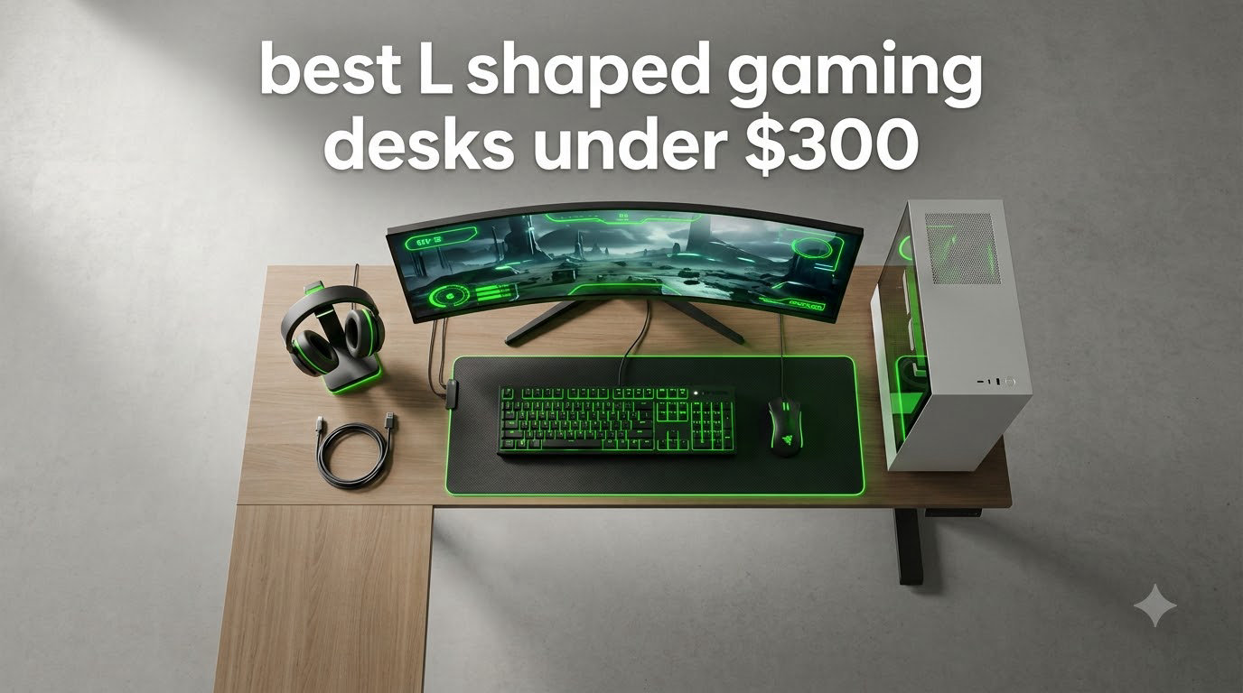 best l shaped gaming desks under $300