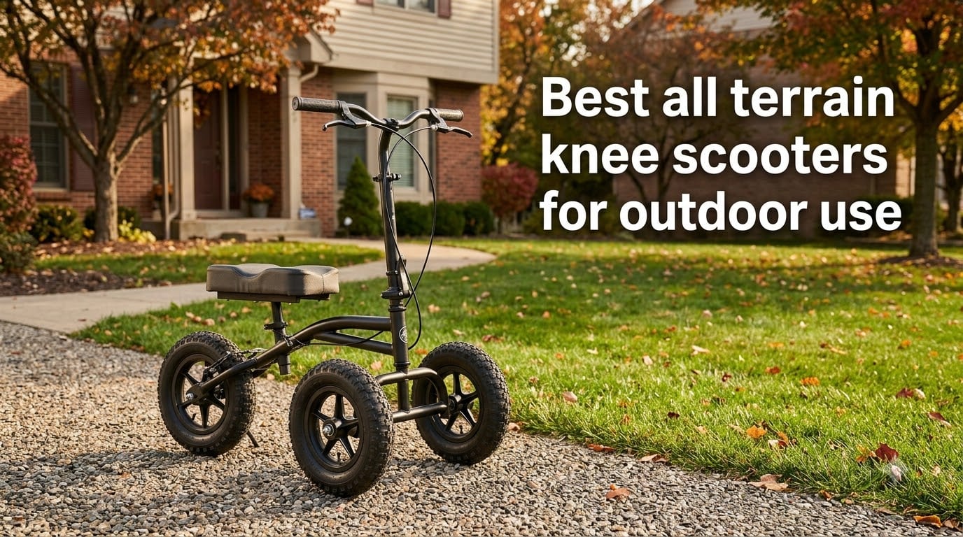 Best all terrain knee scooters for outdoor use