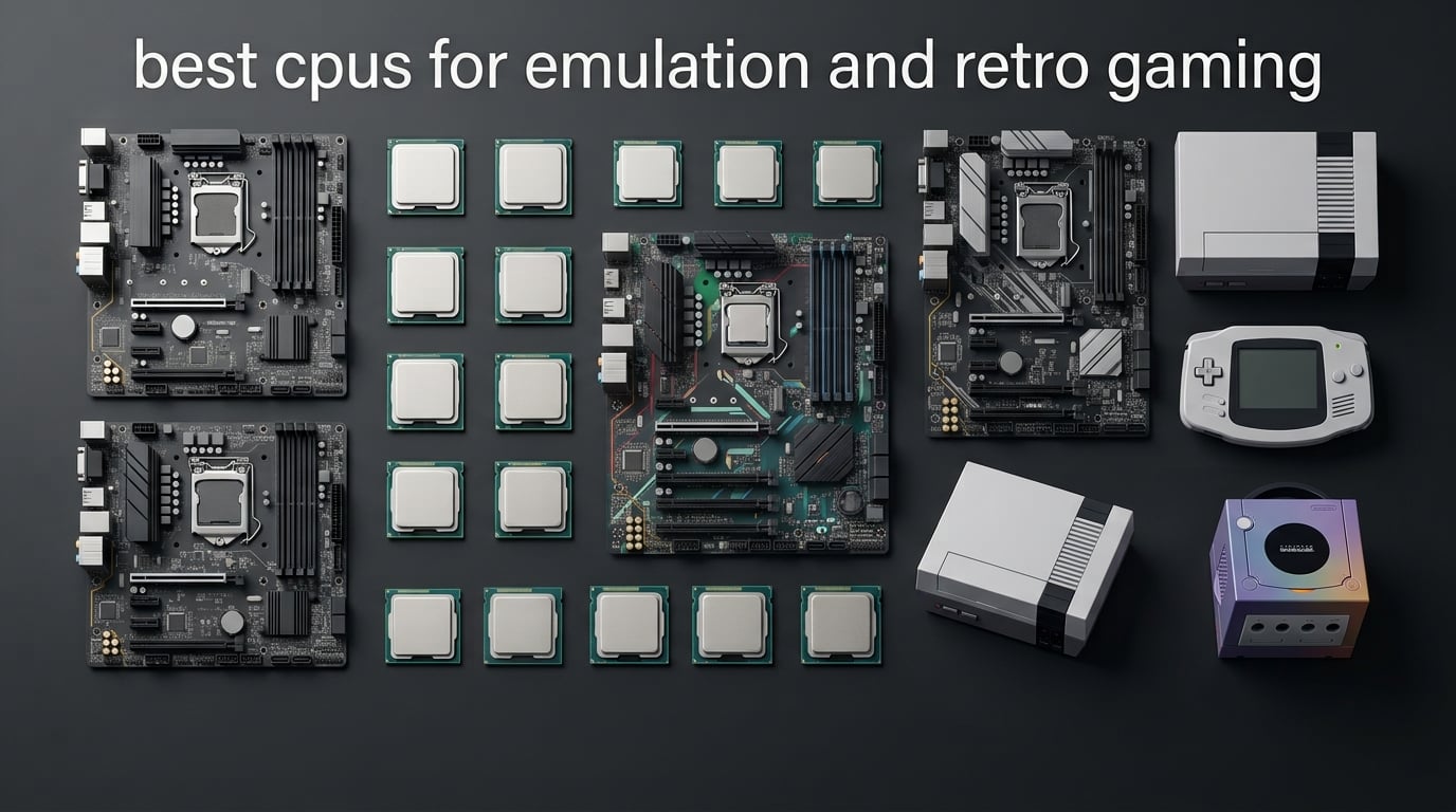 best cpus for emulation and retro gaming