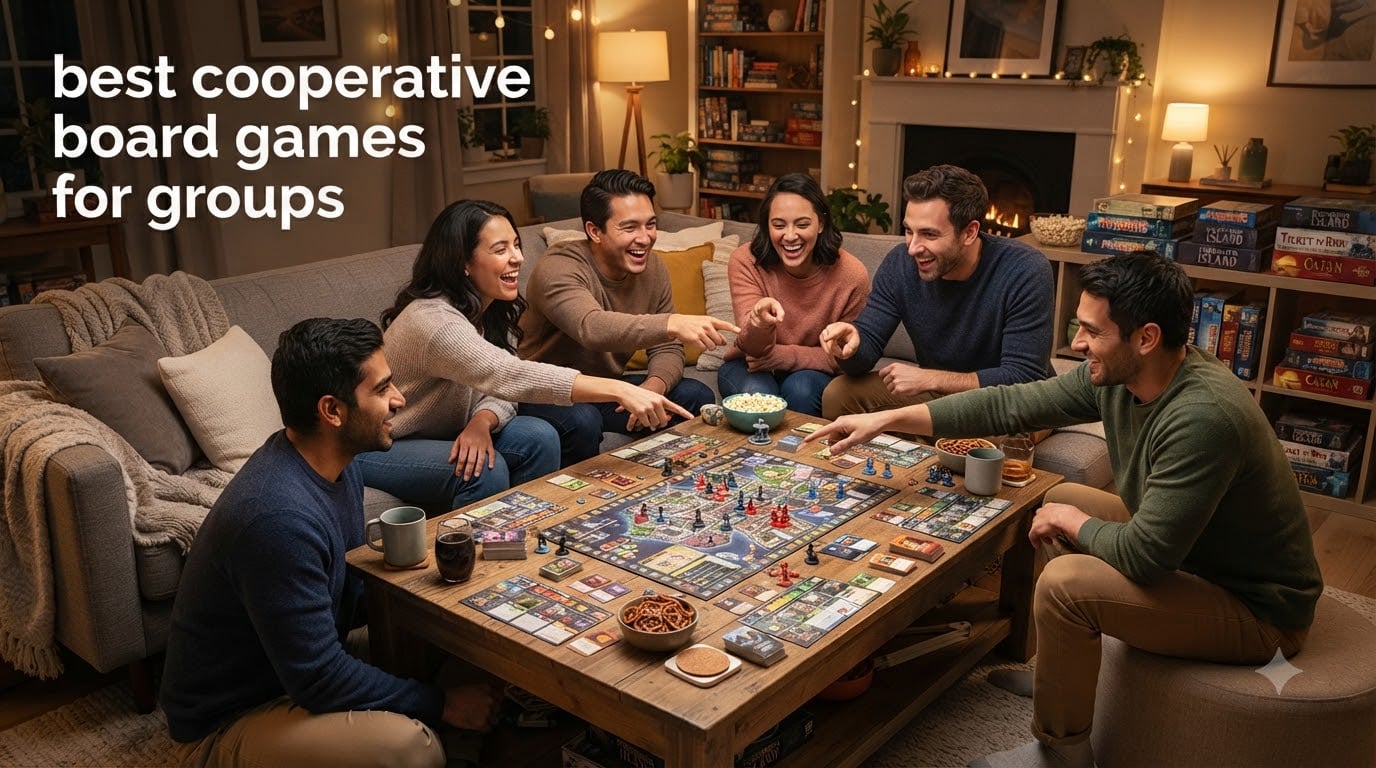 best cooperative board games for groups