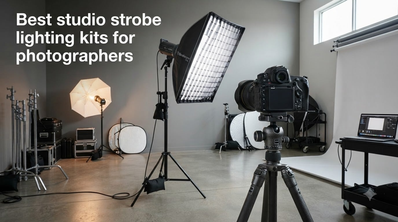 Best studio strobe lighting kits for photographers