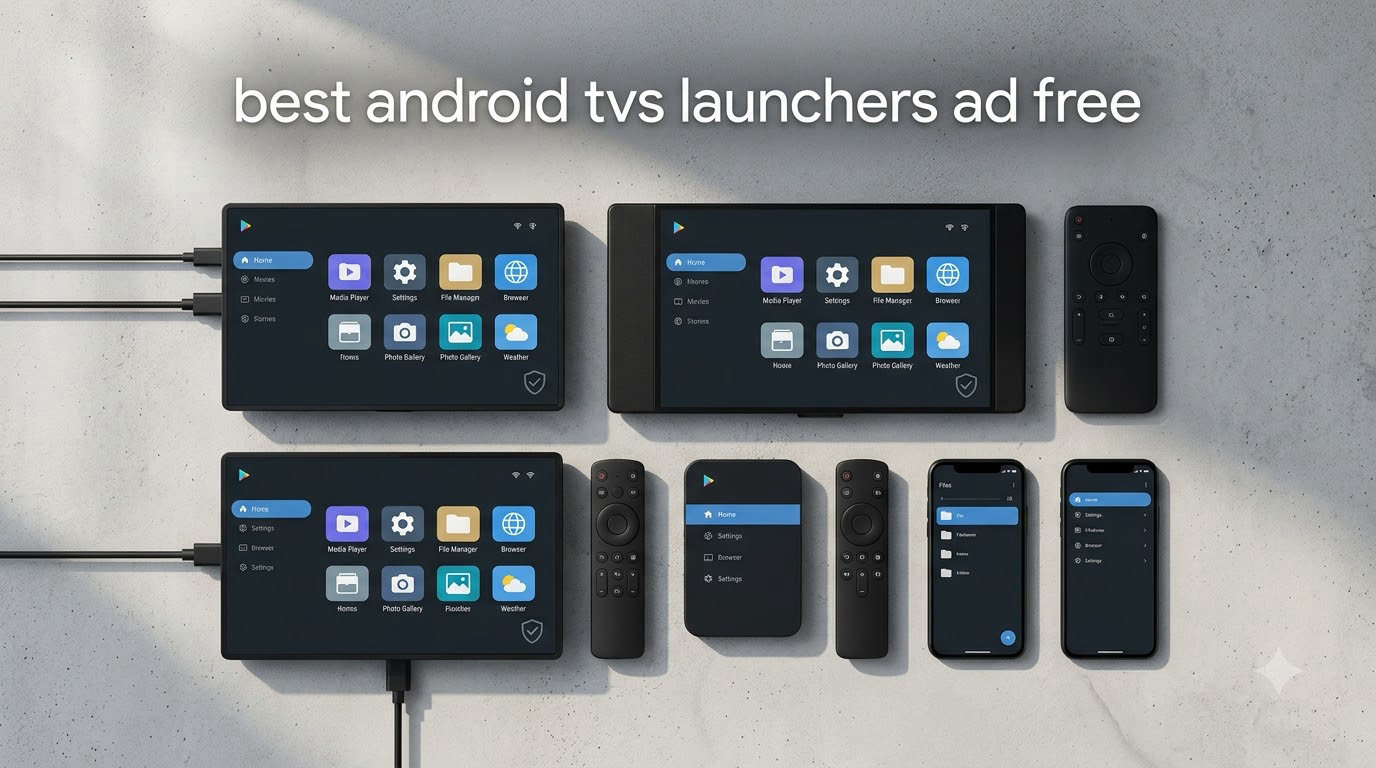 best android tvs launchers ad free